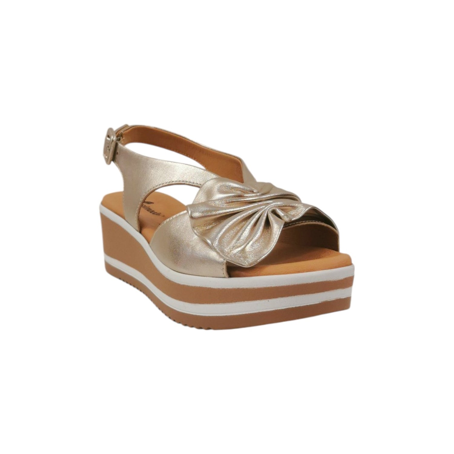 Susimoda Sandalo Champagne con Zeppa da Donna