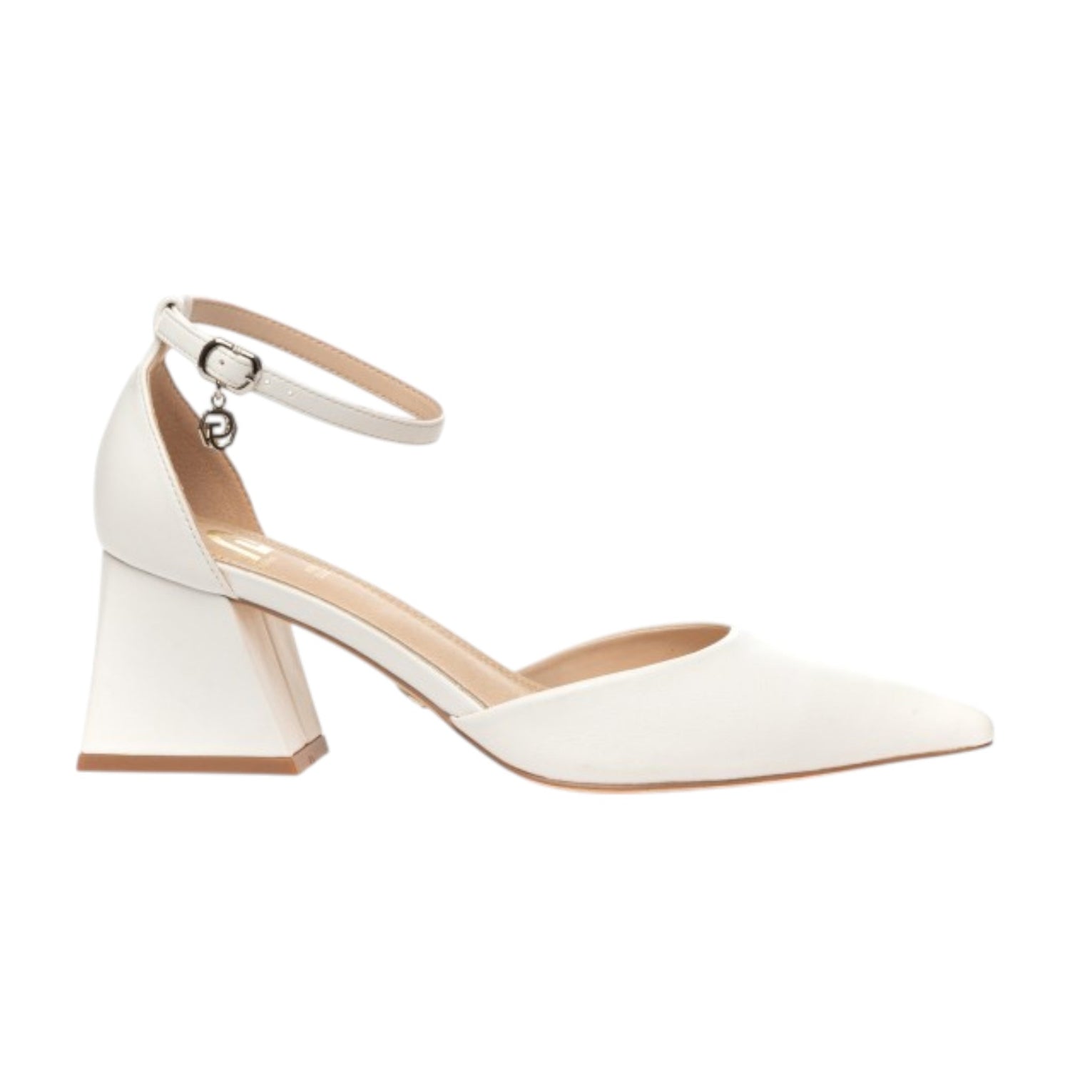 Gold&Gold Chanelle Bianca con Cinturino alla Caviglia t.6,5 da Donna