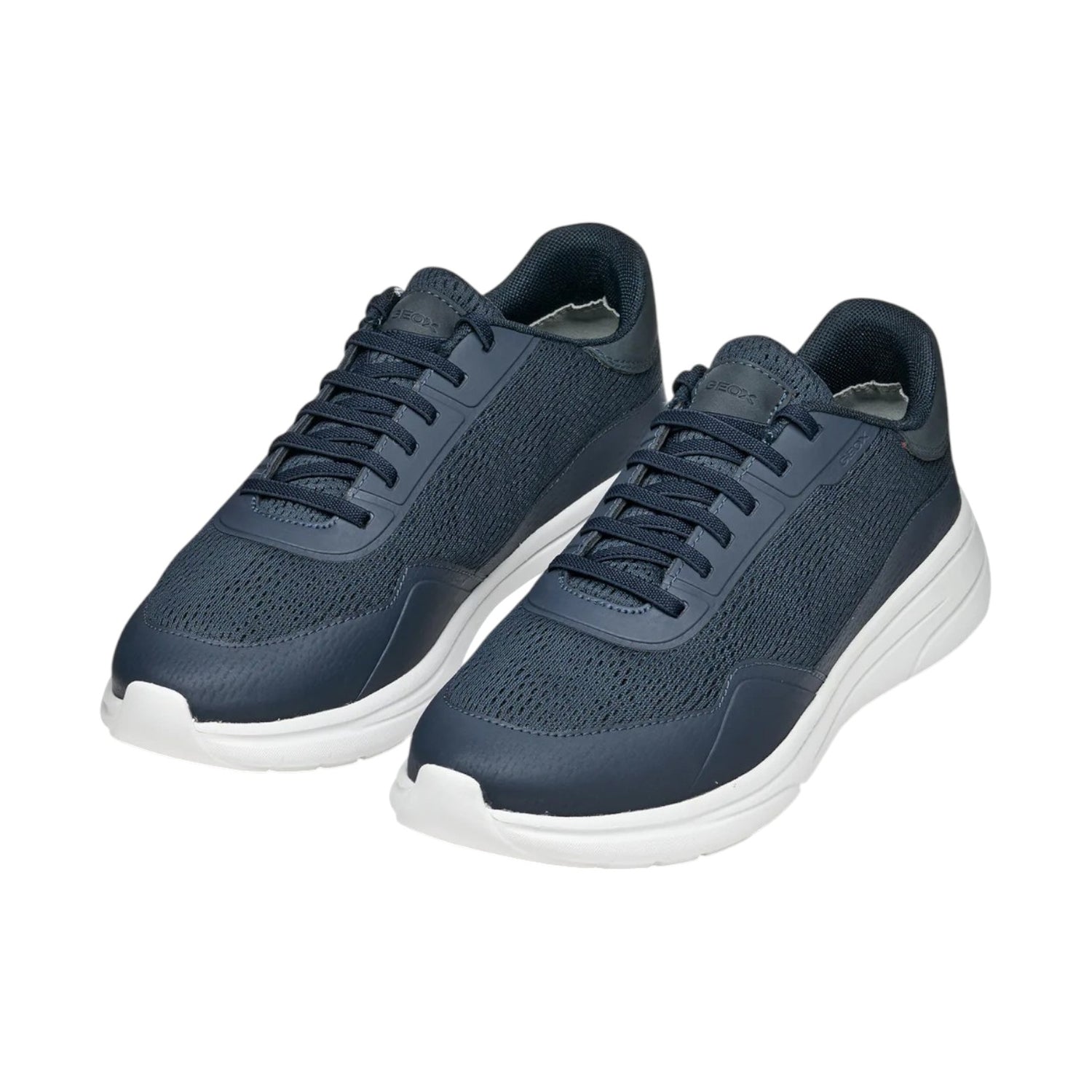 Geox Sneakers Blu in Tessuto da Uomo