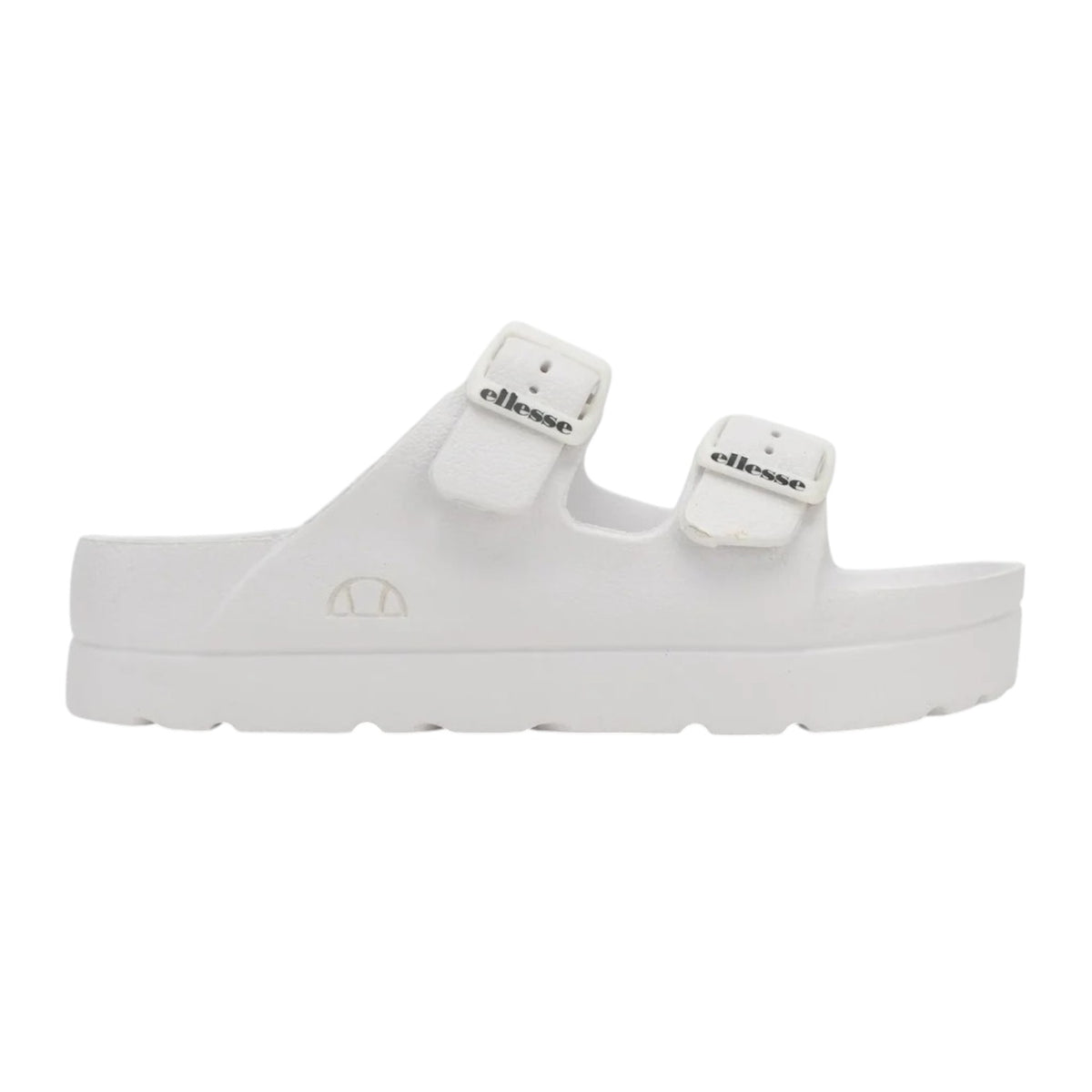Ellesse Ciabatta Bianca con Doppia Fibbia in Gomma da Donna