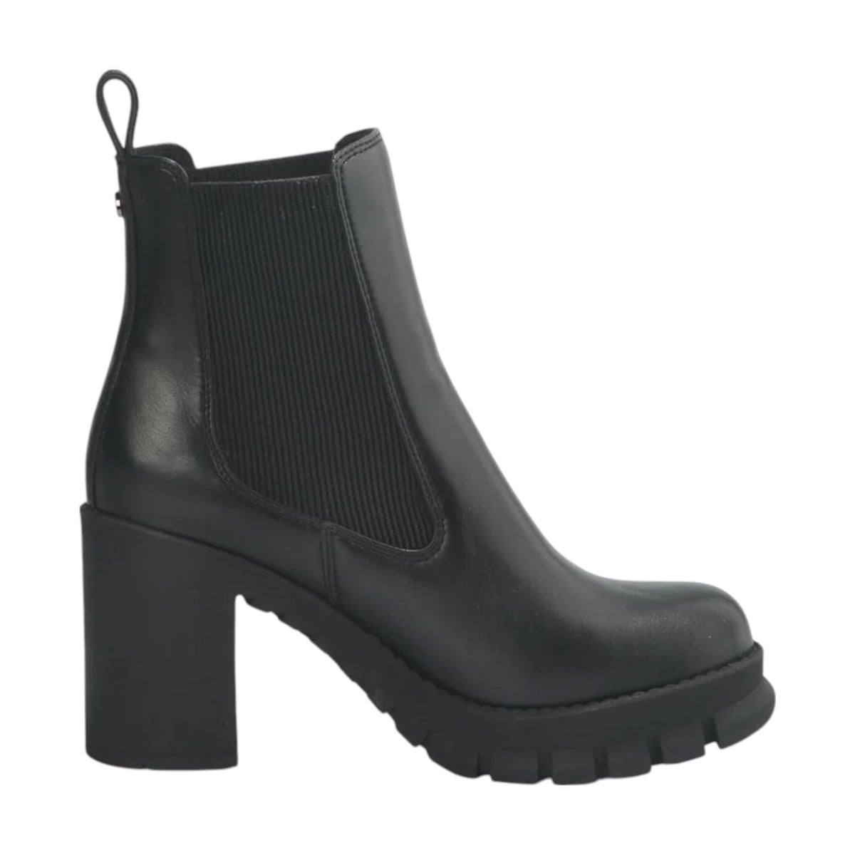 Buffalo Serlina Stivaletto Nero con Elastico Laterale t.9 da Donna