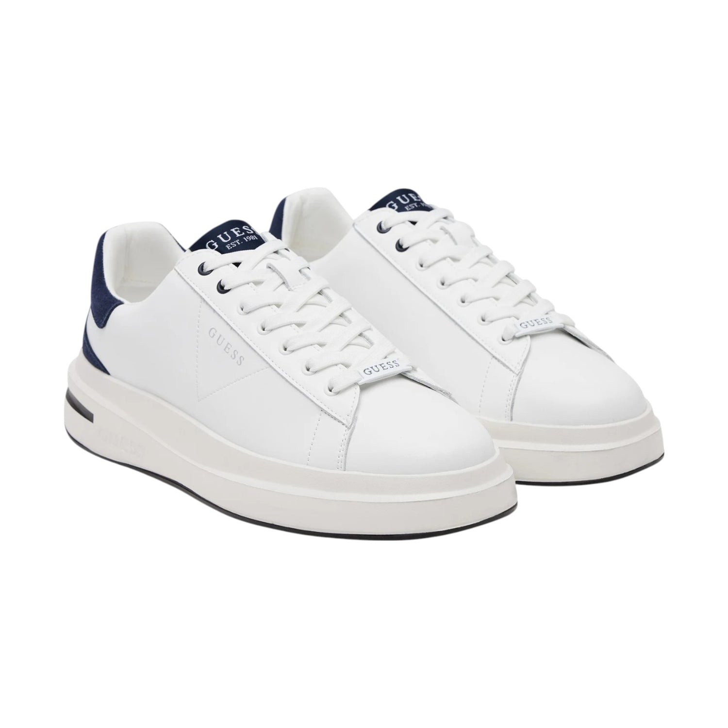 Guess Sneakers Bianca Blu da Uomo