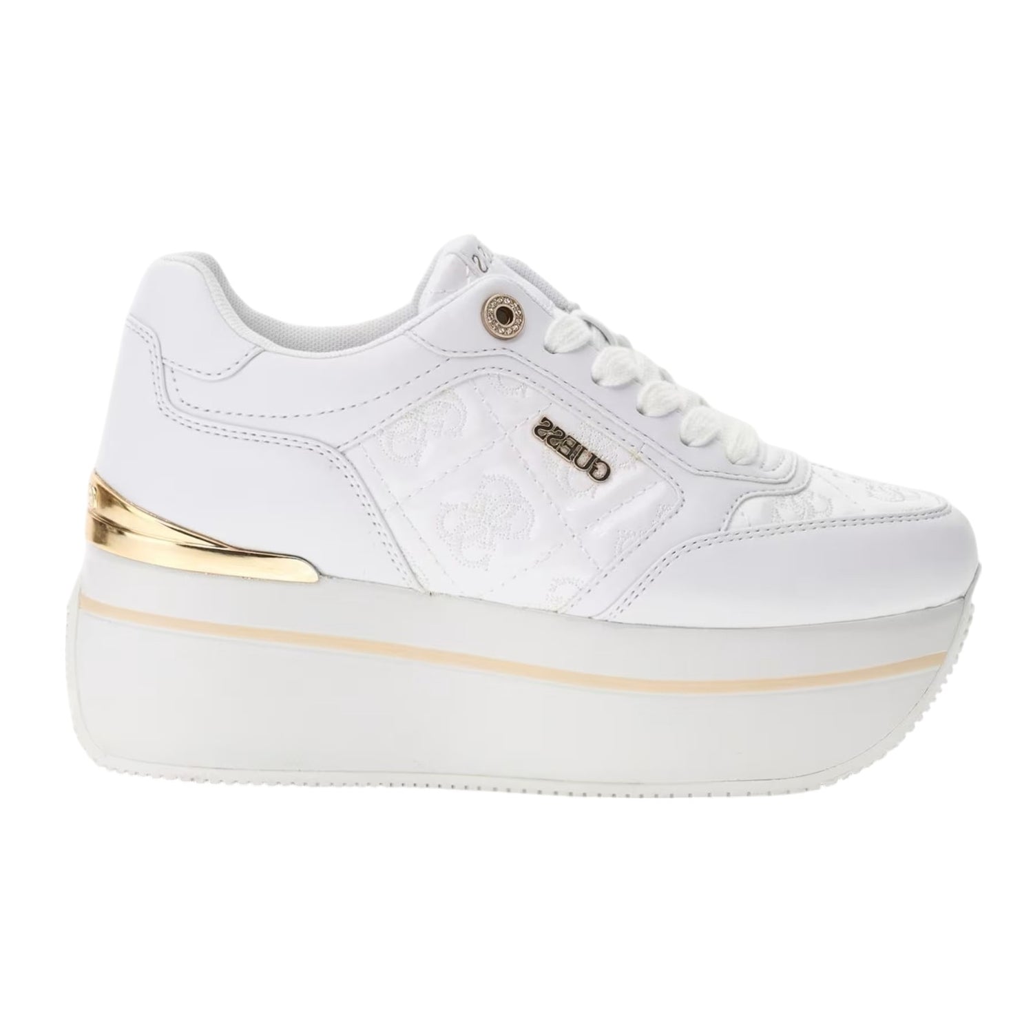 Guess Runner Bianca Camrio 4G Logo da Donna