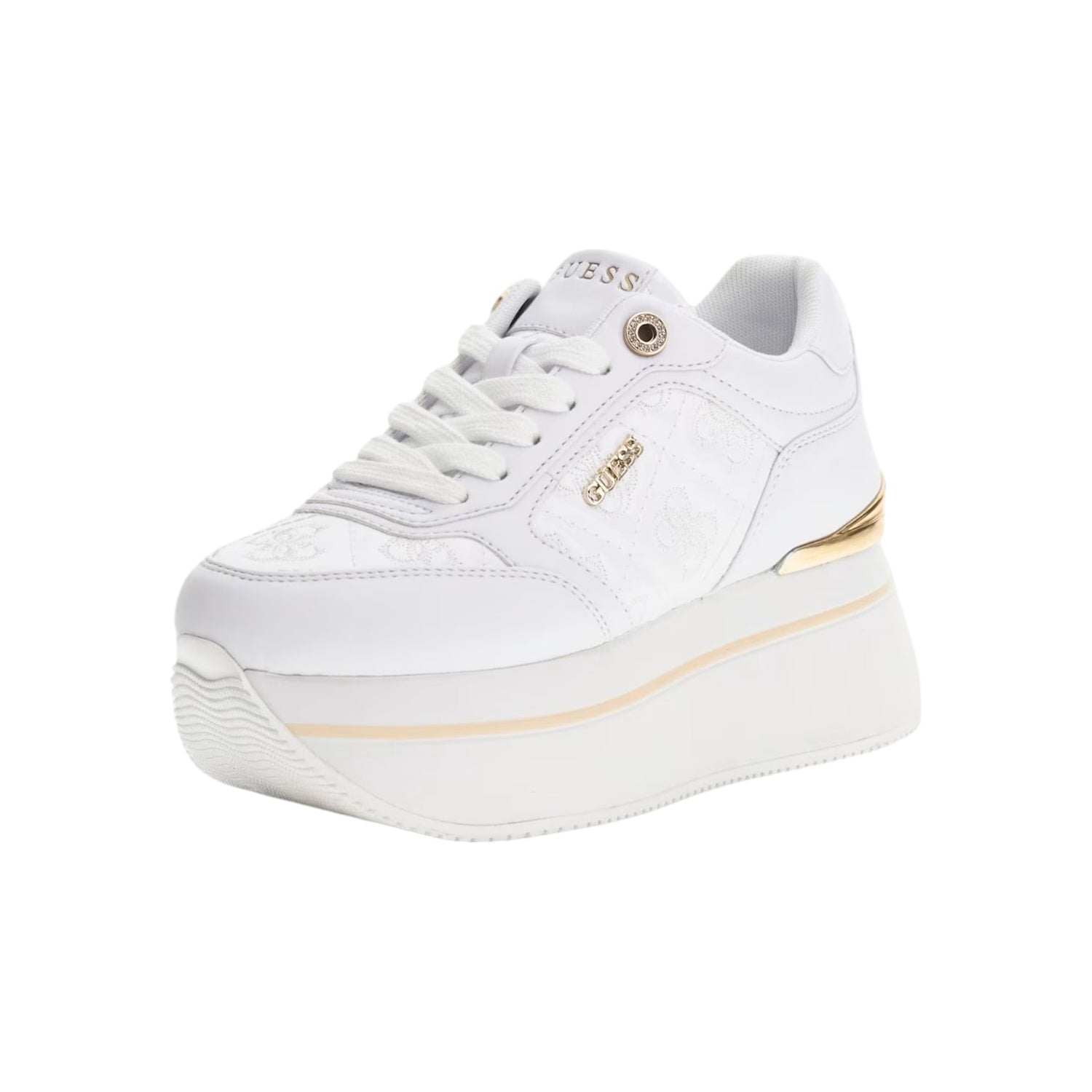 Guess Runner Bianca Camrio 4G Logo da Donna