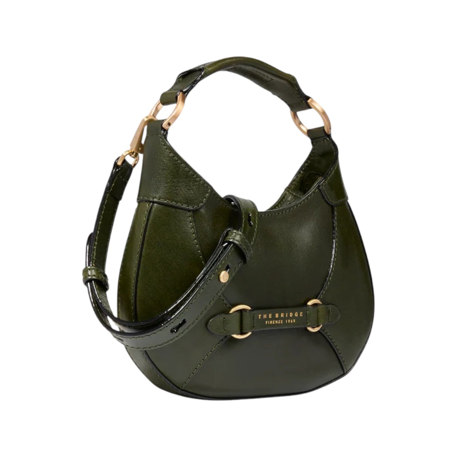 The Bridge Borsa a Mano Piccola Linea Isabella Donna in Pelle Tirolo con Tracolla