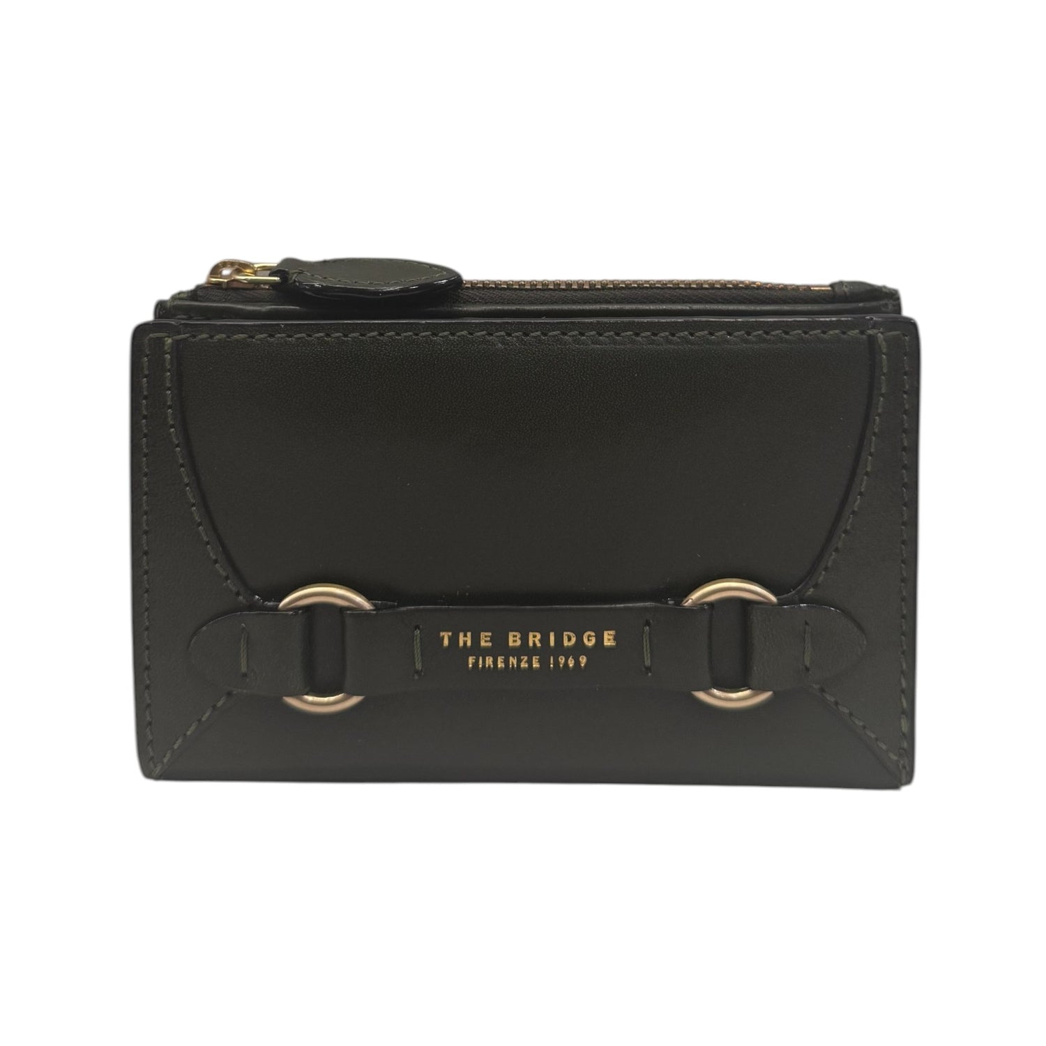 The Bridge Portafoglio Tirolo Linea Isabella con Zip e Clip da Donna
