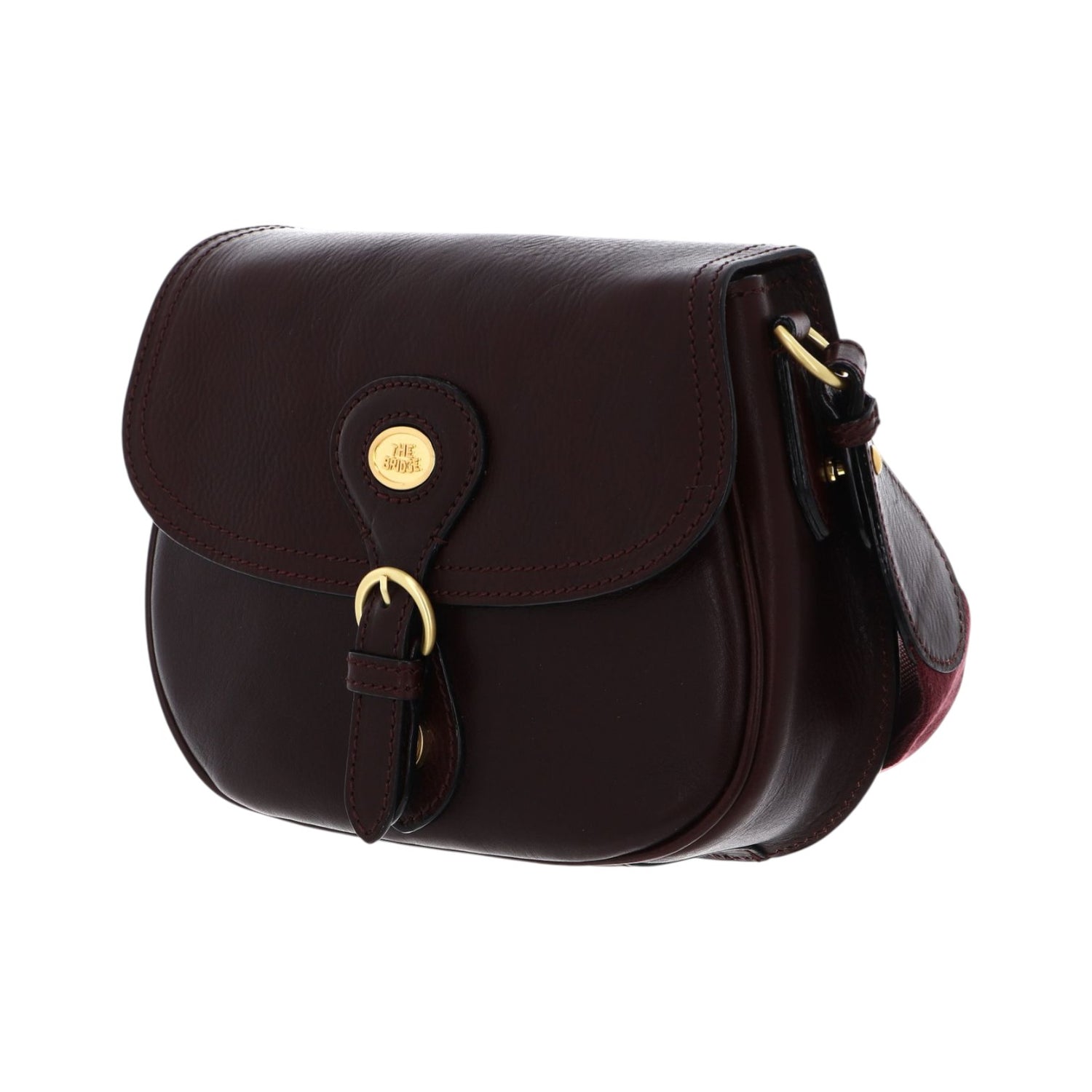 The Bridge Tracolla Mosto Linea Isadora in Pelle da Donna