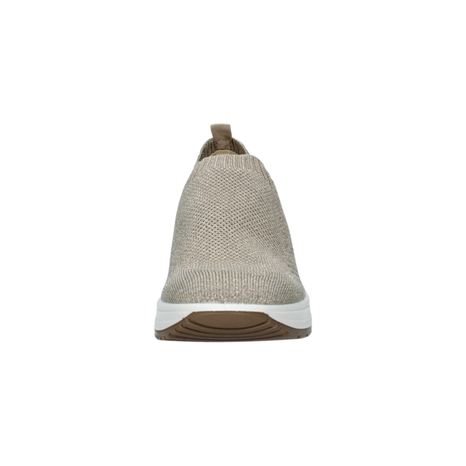 Enval Soft Slip On Tortora in Tessuto con Zeppa da Donna