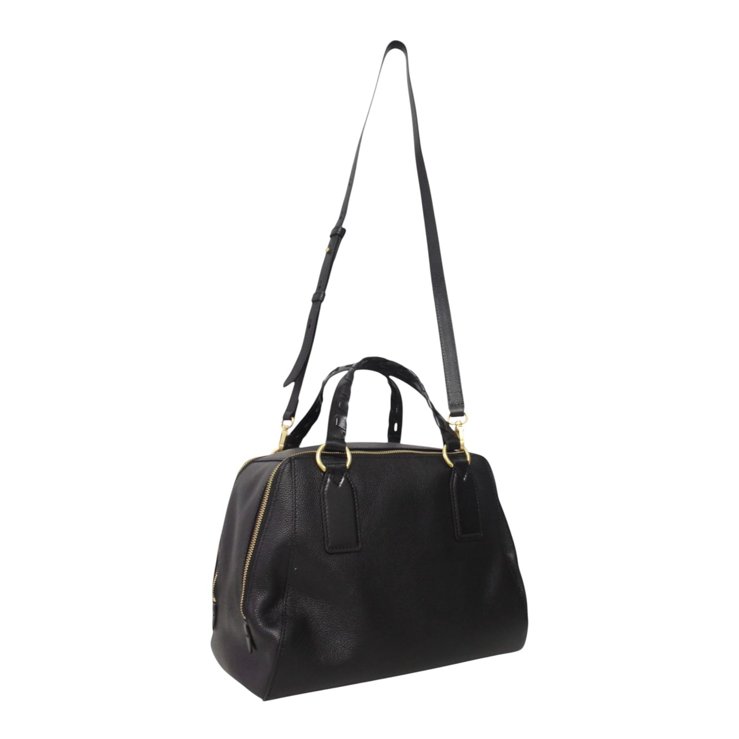 The Bridge Bauletto Linea Ines Donna in Pelle Nera con Tracolla