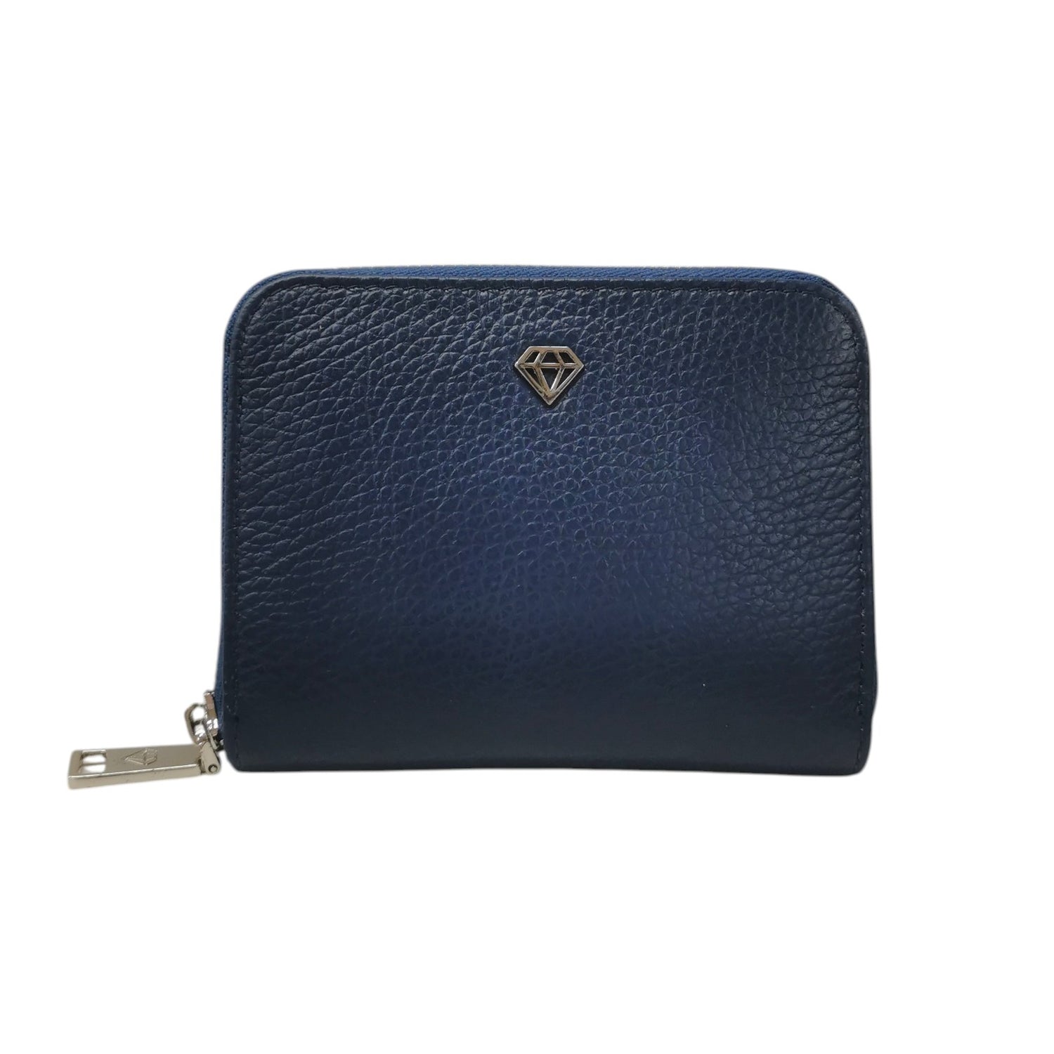Caleidos Portafoglio Donna Piccolo in Pelle Blu