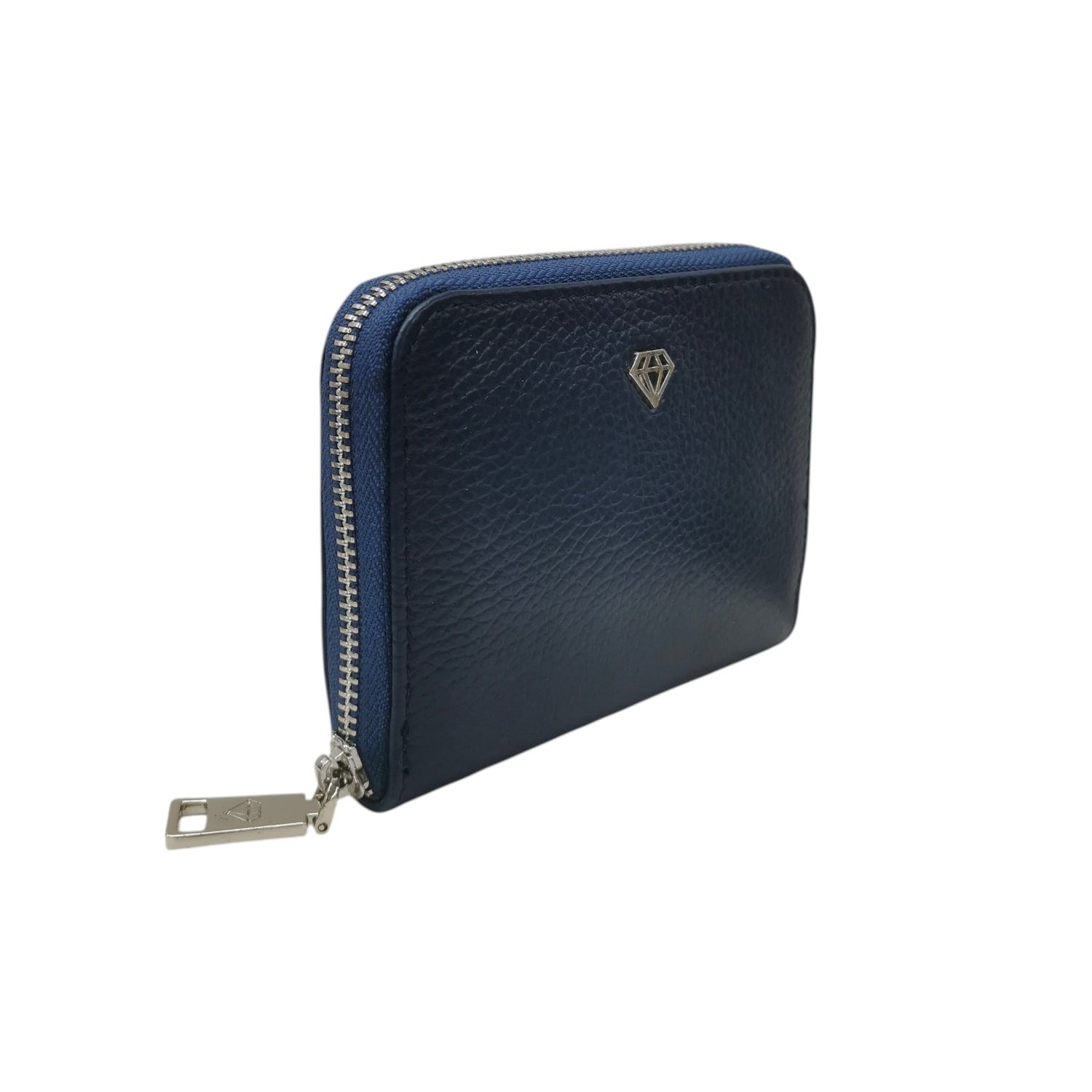 Caleidos Portafoglio Donna Piccolo in Pelle Blu