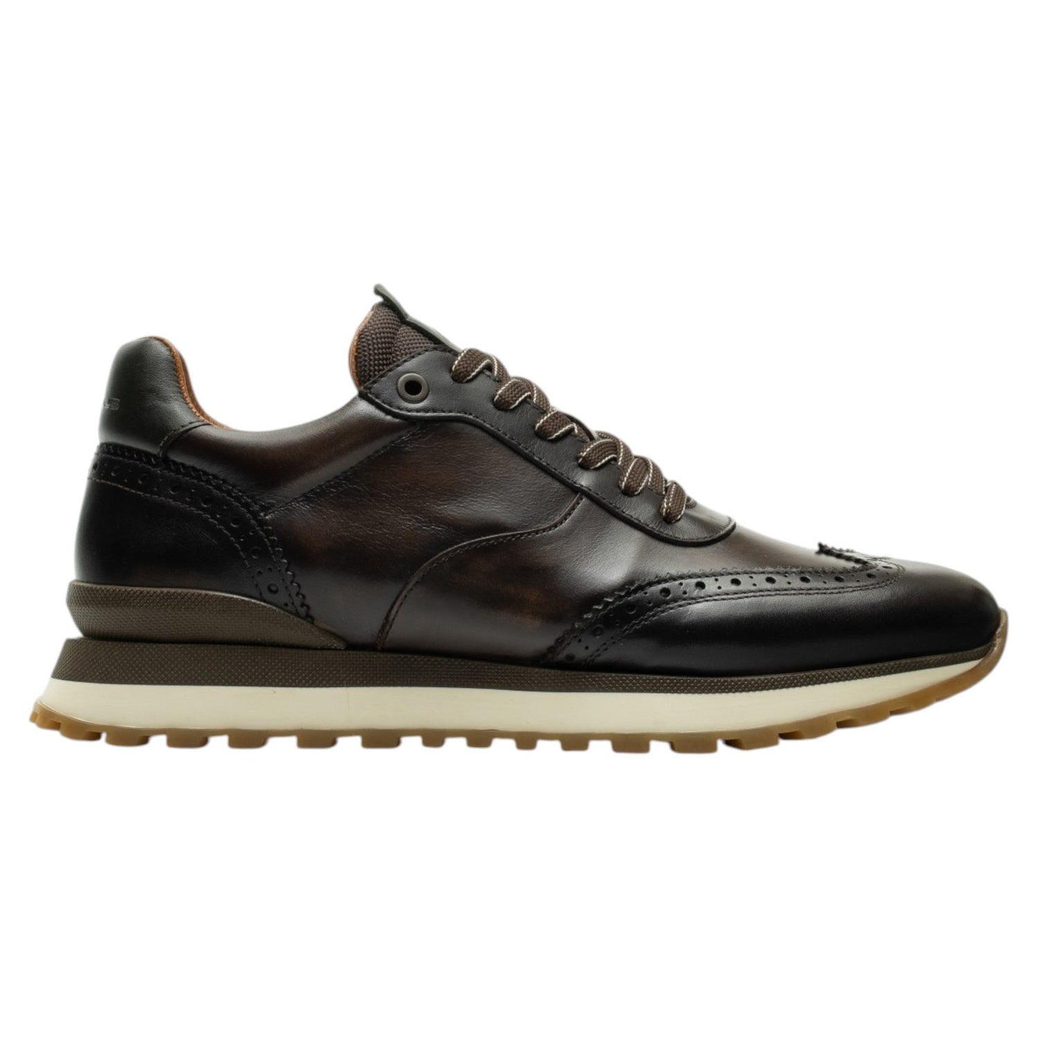 Ambitious Sneakers Uomo in Pelle Testa di Moro