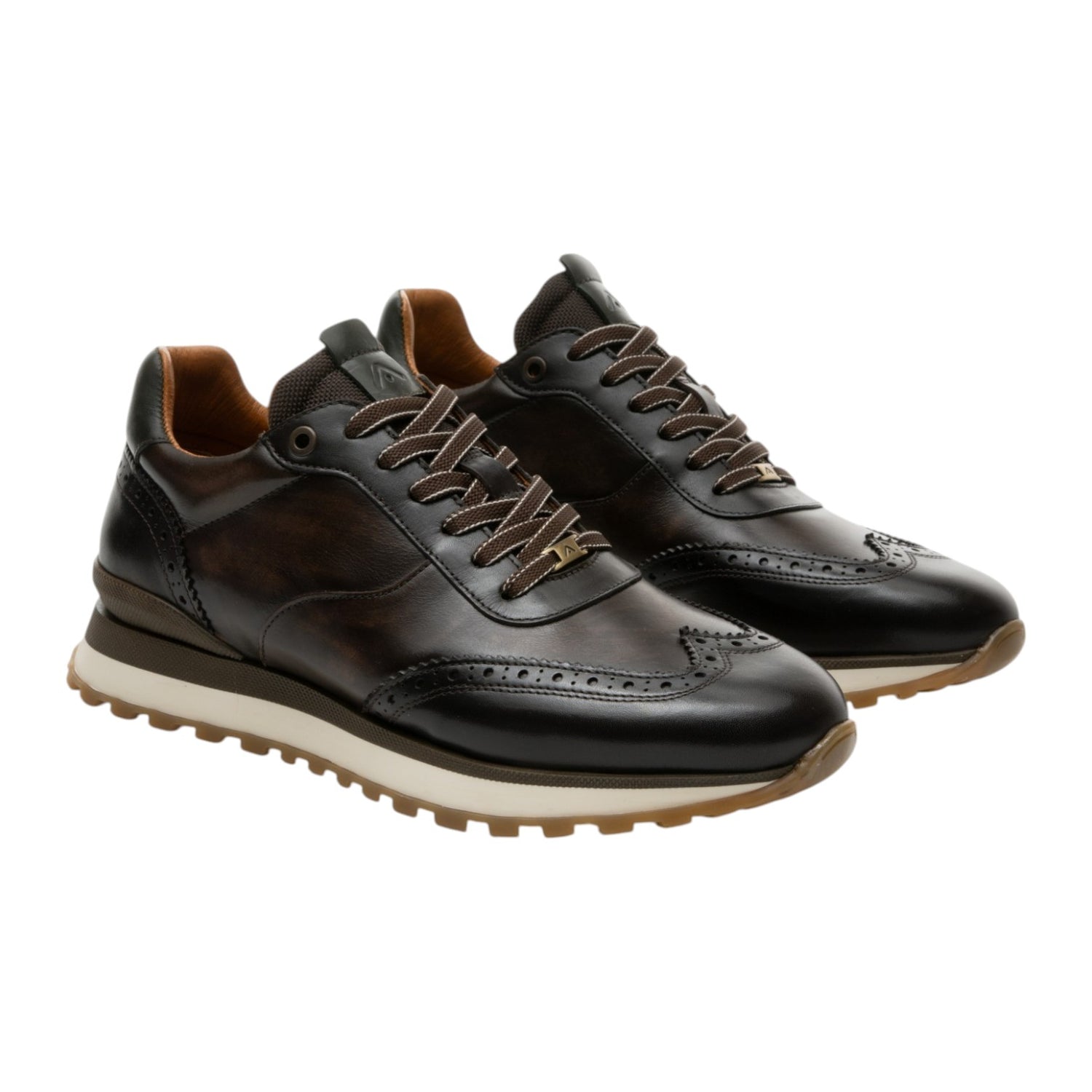 Ambitious Sneakers Uomo in Pelle Testa di Moro