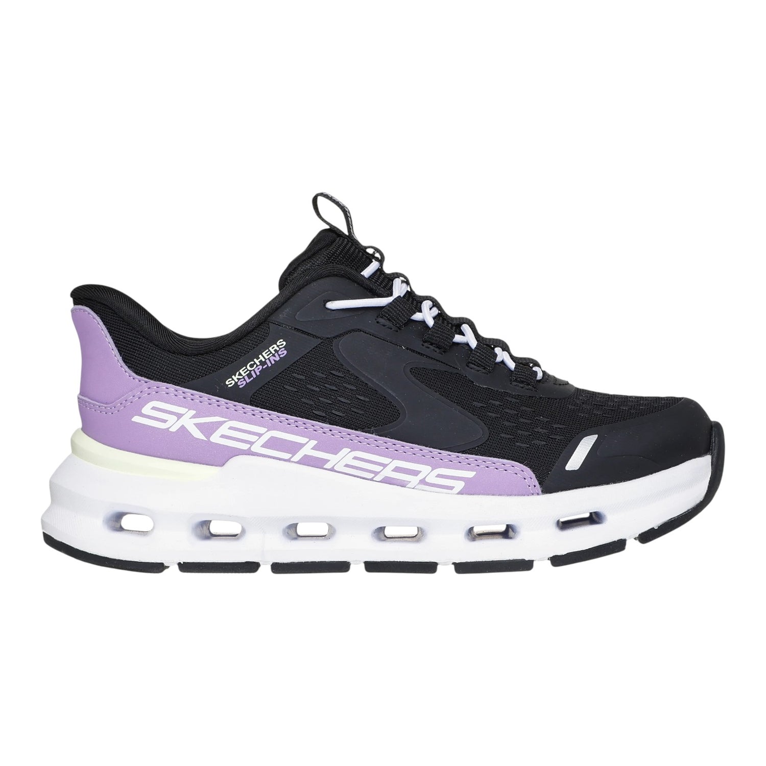 Skechers Slip-ins Unisex Nero Viola: Glide-Step - Vista Lane