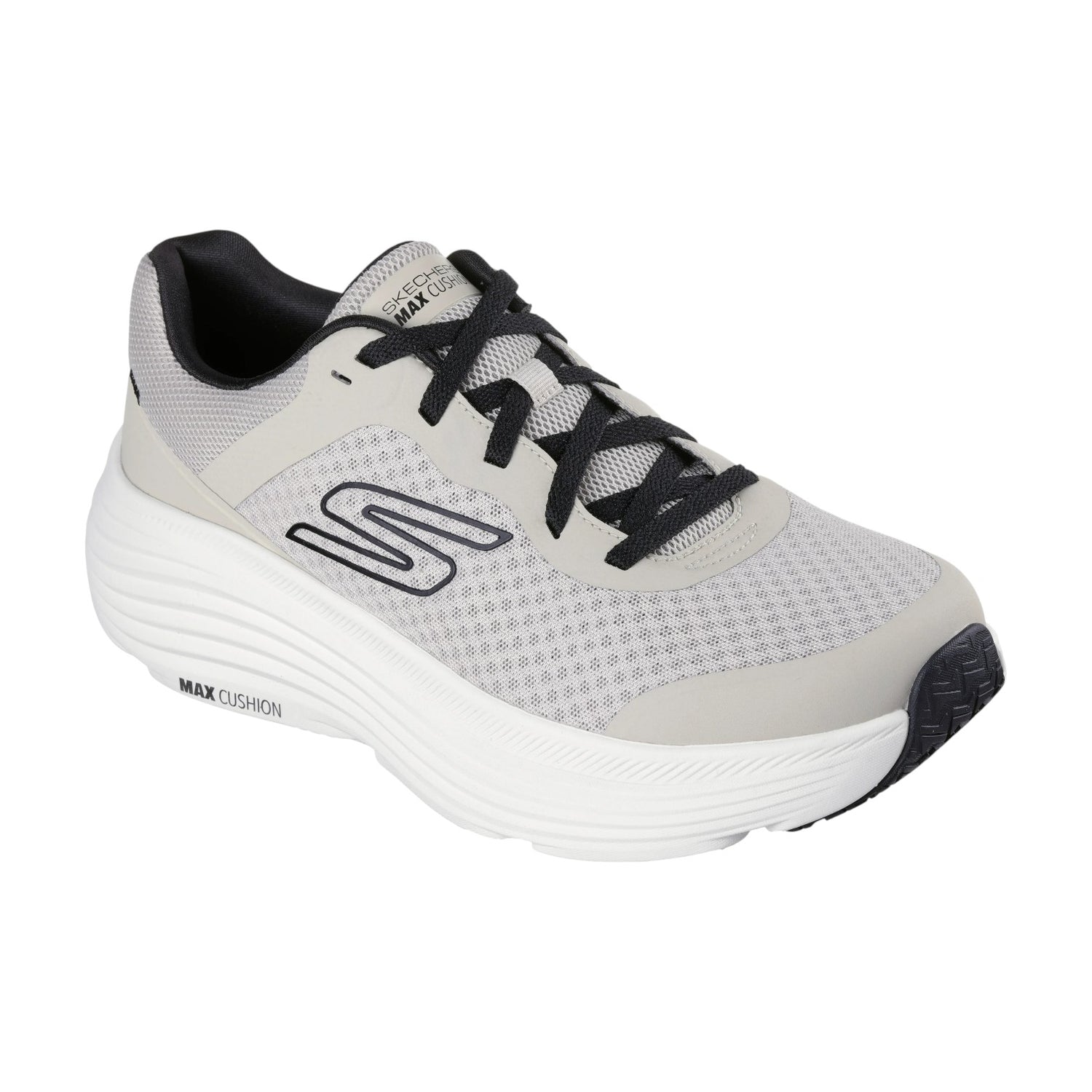 Skechers Sneakers Uomo Tortora Nero Max Cushioning Endeavour