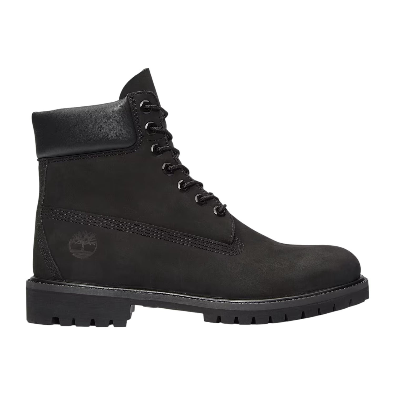 Timberland Polacchino Uomo in Pelle Nera Premium 6-Inch Waterproof