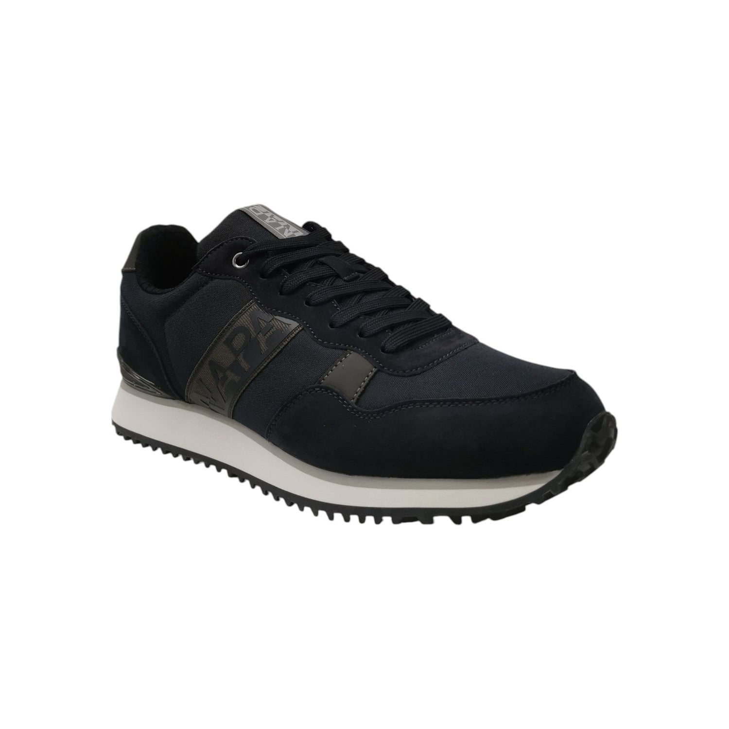 Napapijri Sneakers Uomo in Ecopelle e Tessuto Blu