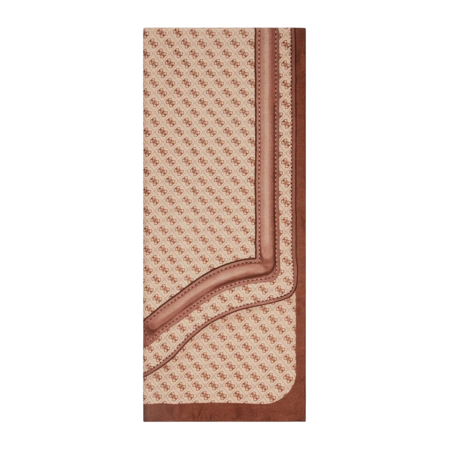 Guess Foulard Donna in Tessuto Latte Noelle con 4G Logo