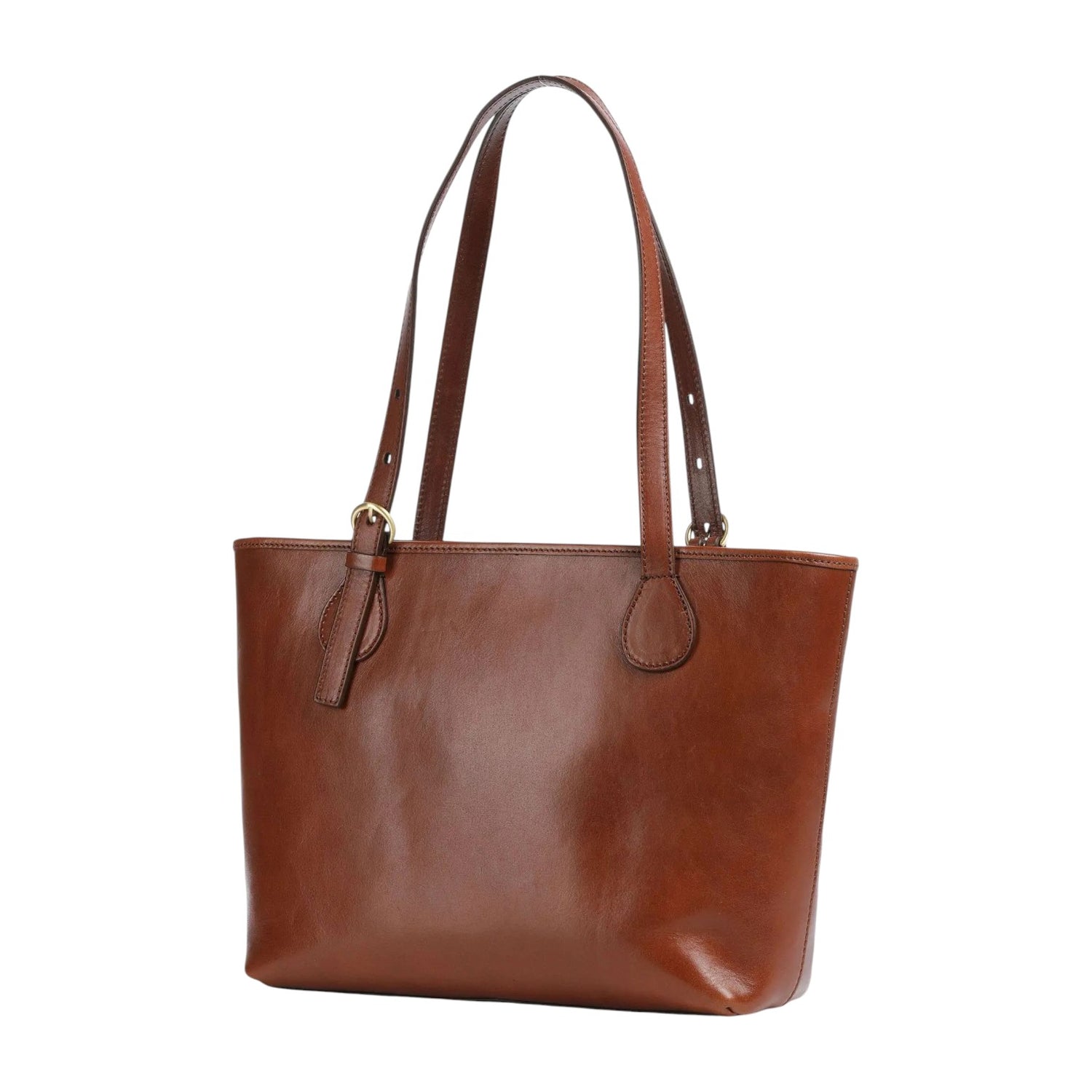 The Bridge Borsa a Spalla Donna in Pelle Cuoio con Manici Regolabili