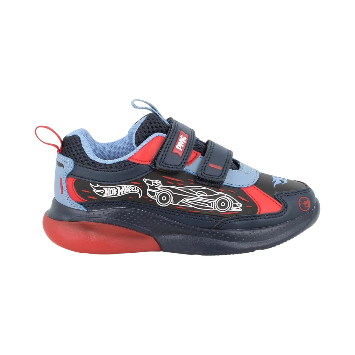 Primigi Sneakers Bambino Blu Hot Wheels con Luci e Strappo