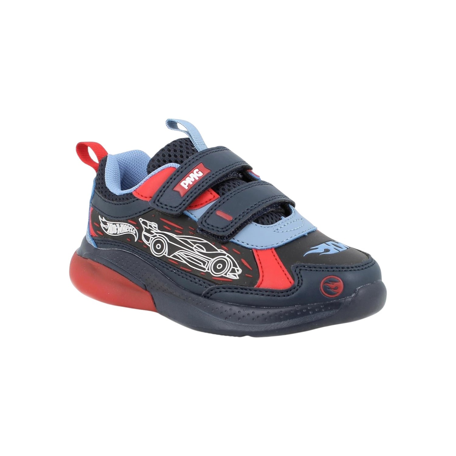 Primigi Sneakers Bambino Blu Hot Wheels con Luci e Strappo