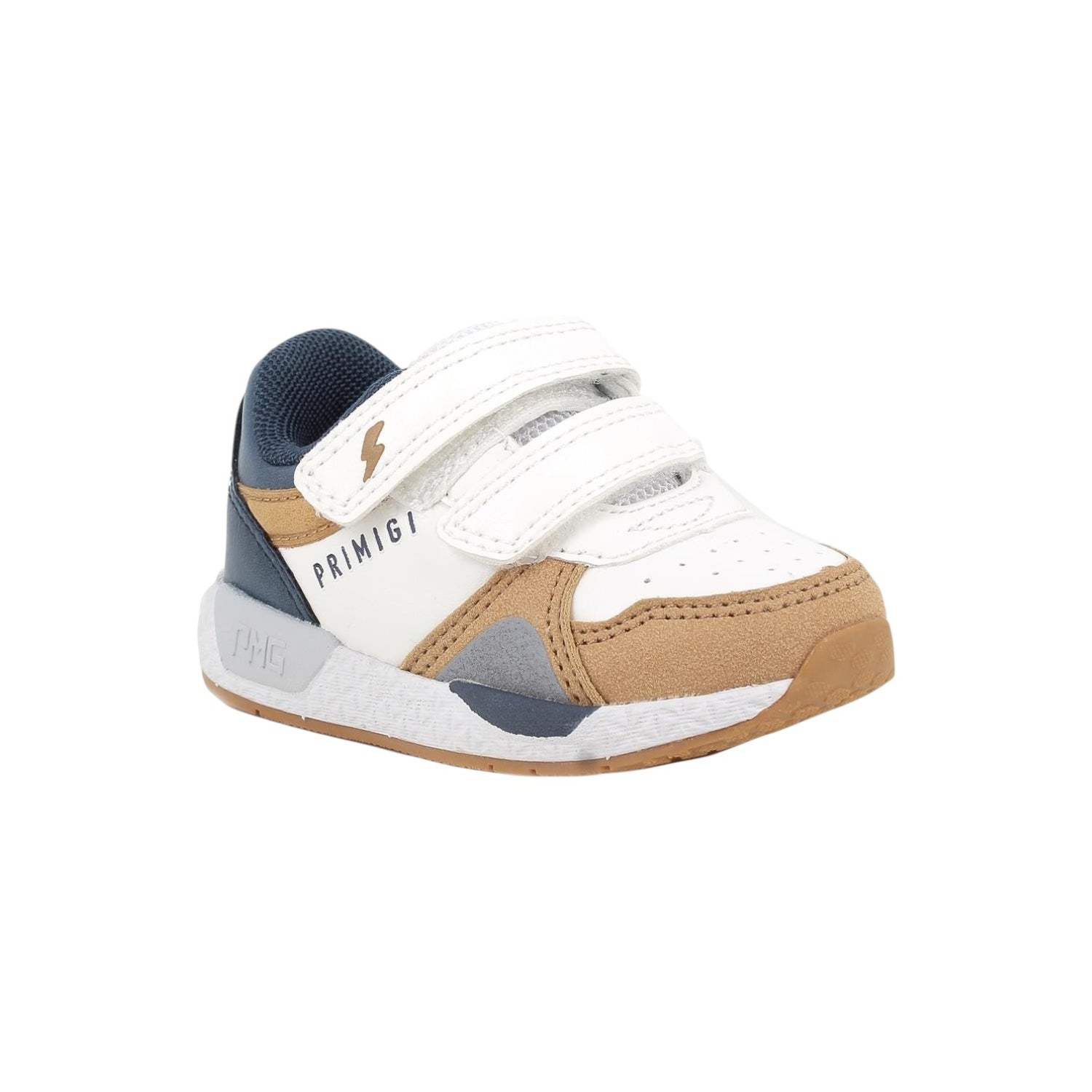 Primigi Sneakers Bambino Bianca Beige con Strappo