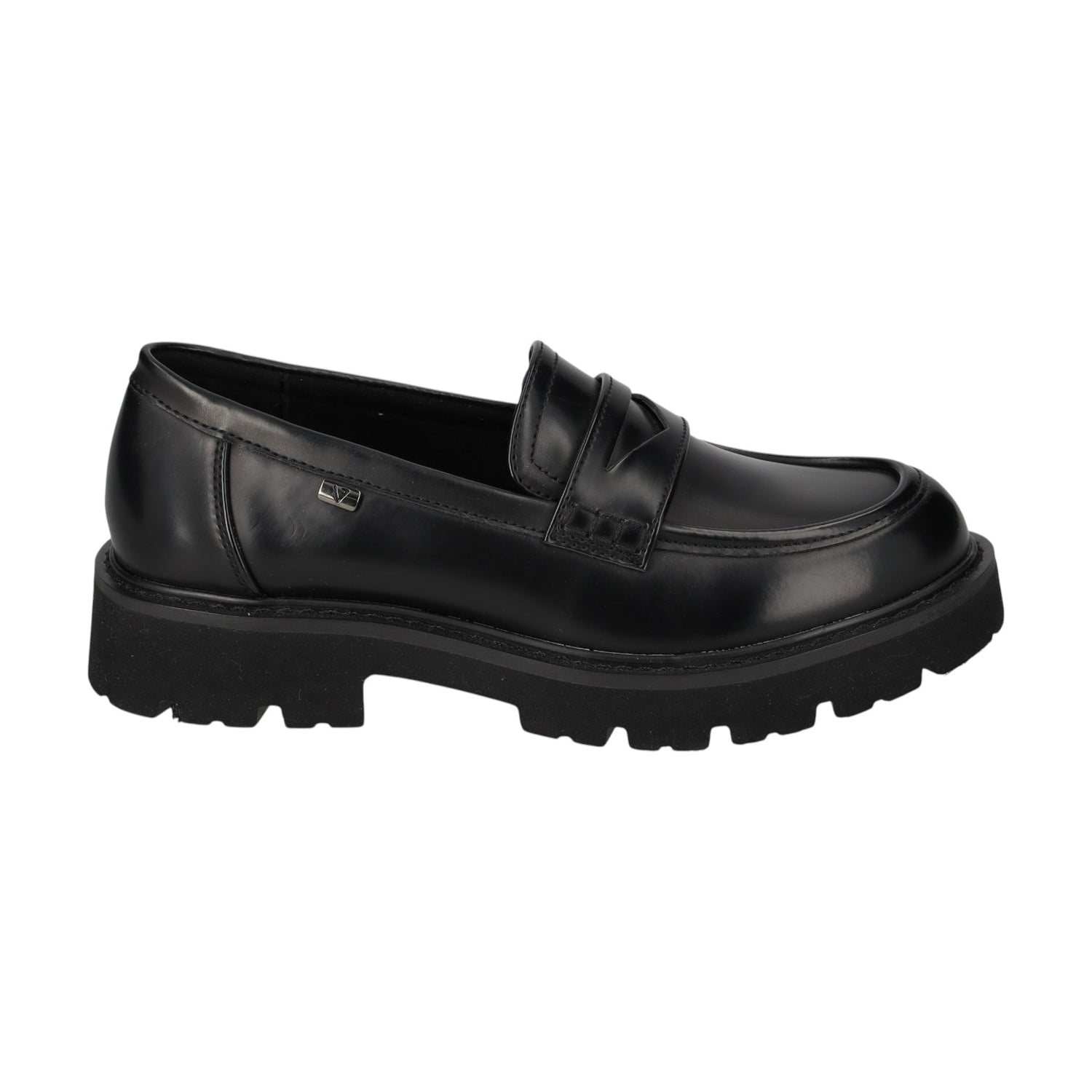 Valleverde Mocassino Donna in Pelle Nera