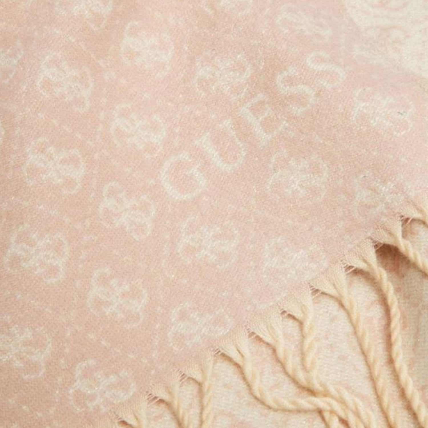 Guess Sciarpa Donna Rosa con Stampa 4G Logo