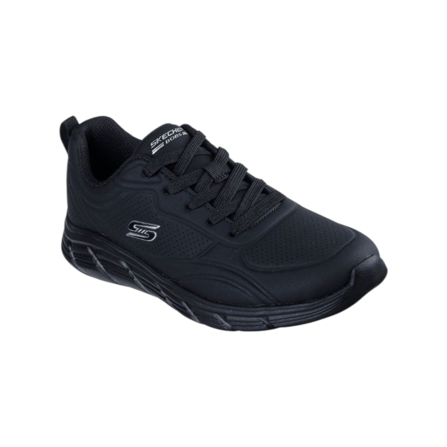 Skechers Sneakers Donna Nero Bobs B Flex Lo - Cool Ease