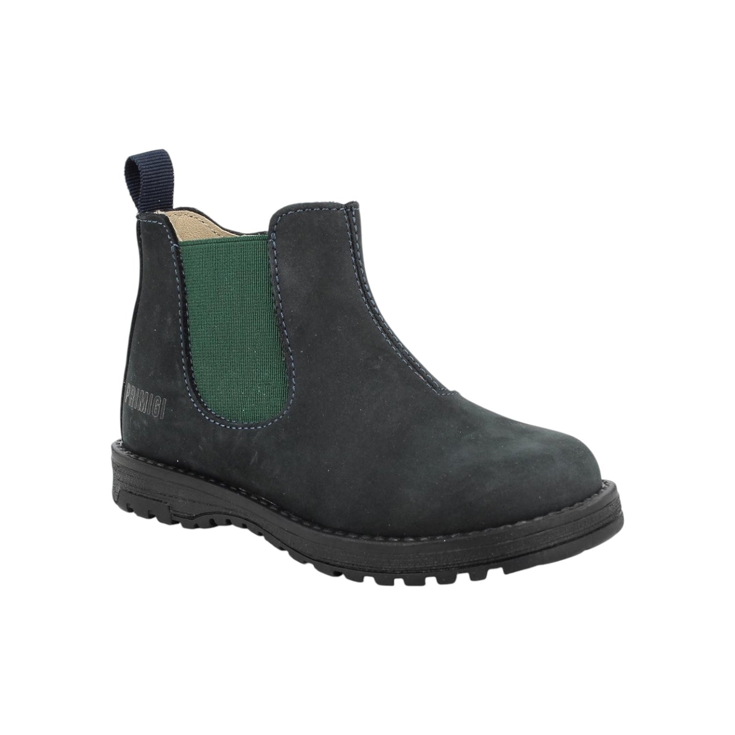 Primigi Beatles Bambino in Pelle Blu con Cerniera