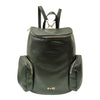 m-brc-zaino-donna-in-pelle-verde-linea-voyager-con-tasche-laterali-e-zip