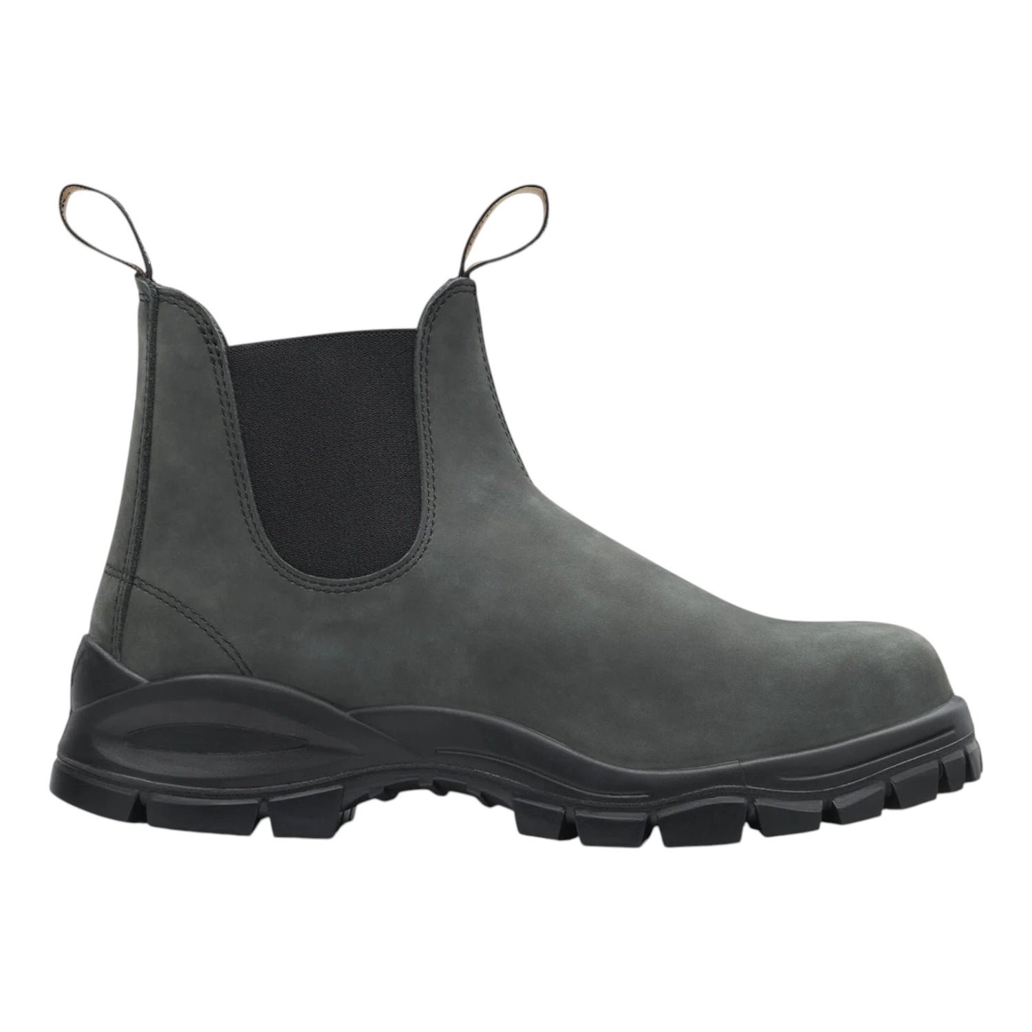 Blundstone Bealtes Uomo in Nabuck Nero