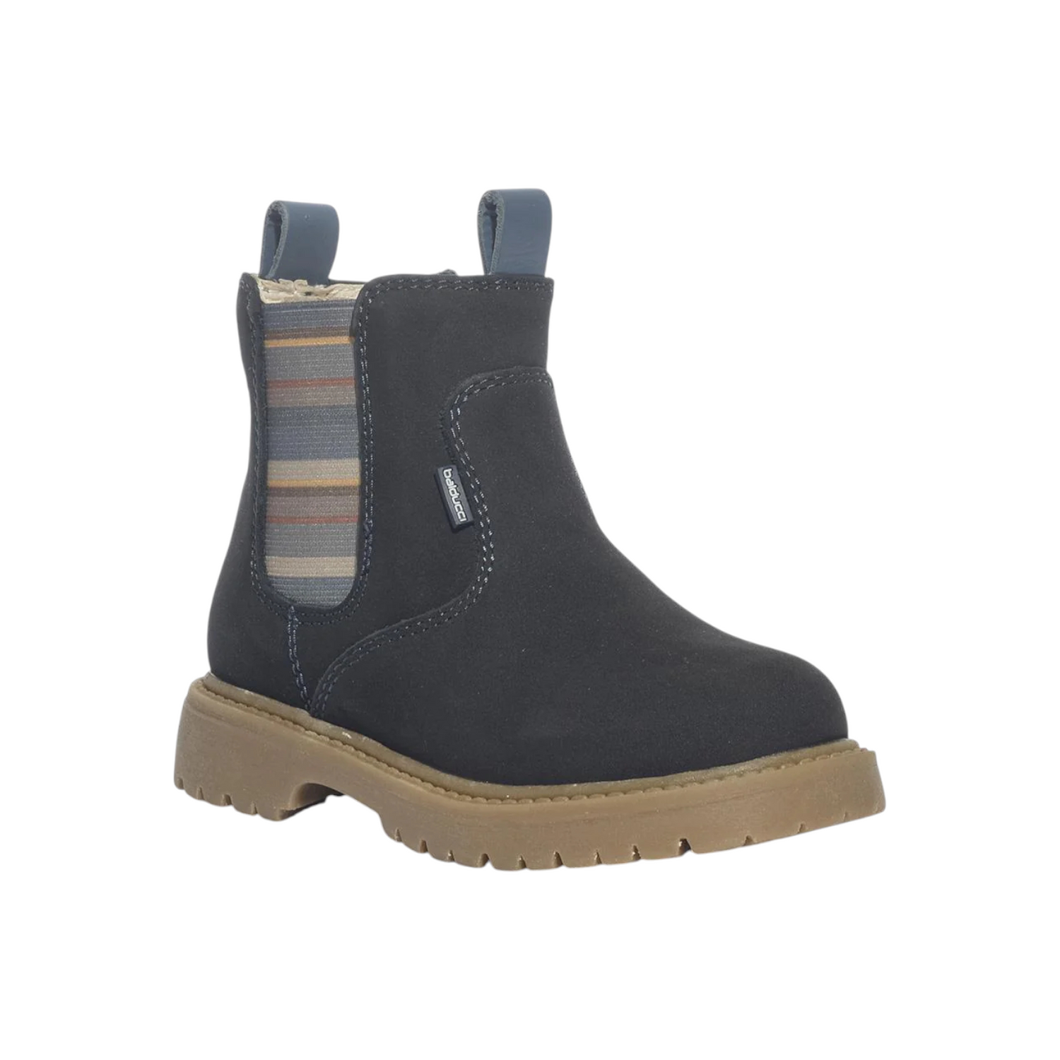 Balducci Beatles Bambino in Camoscio Blu con Zip Numero 31/32/33/34/35/36
