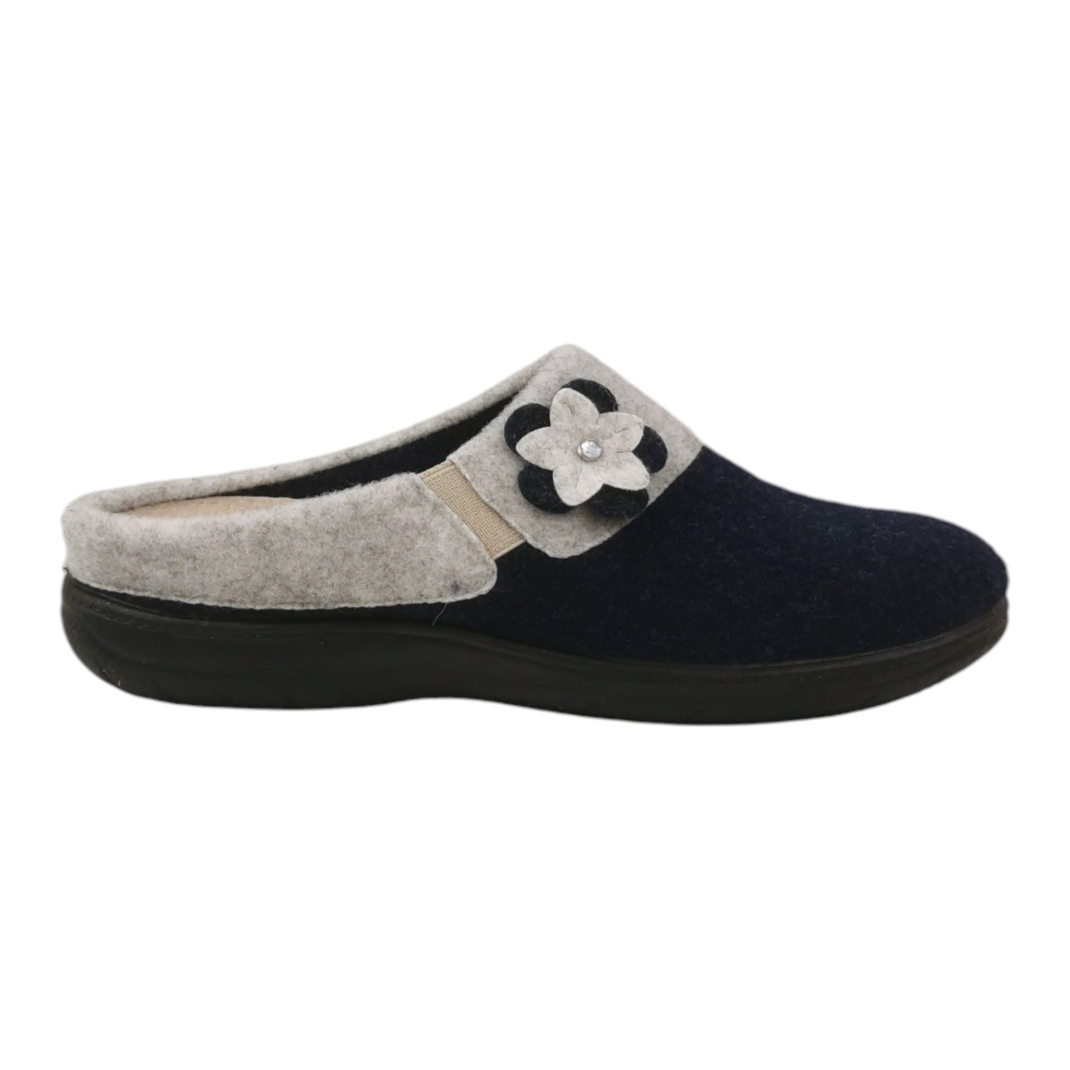 Susimoda Pantofola Donna in Lanacotta Blu Grigio