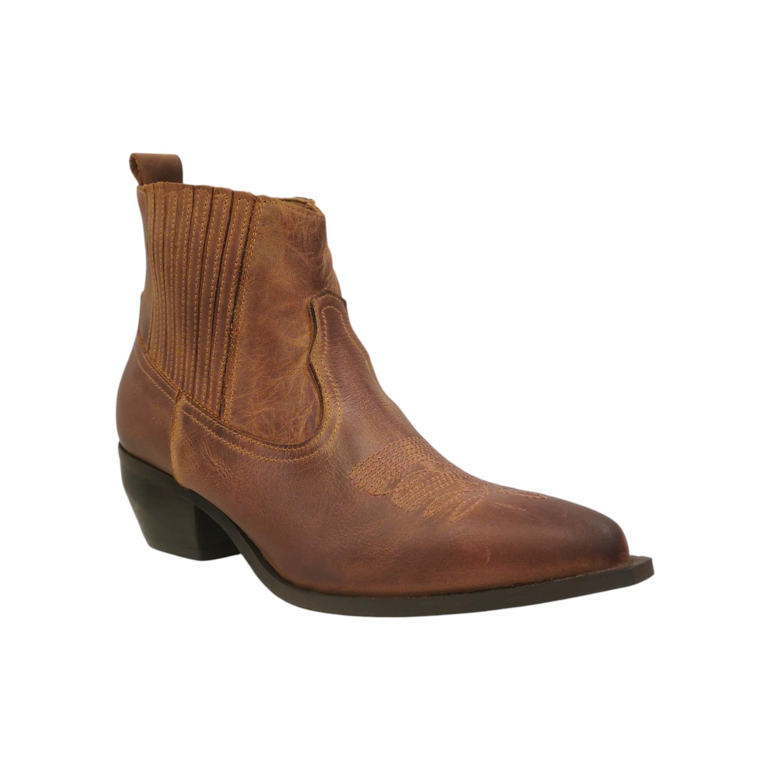 Agua Camperos Donna in Pelle Cuoio con Sfoderato