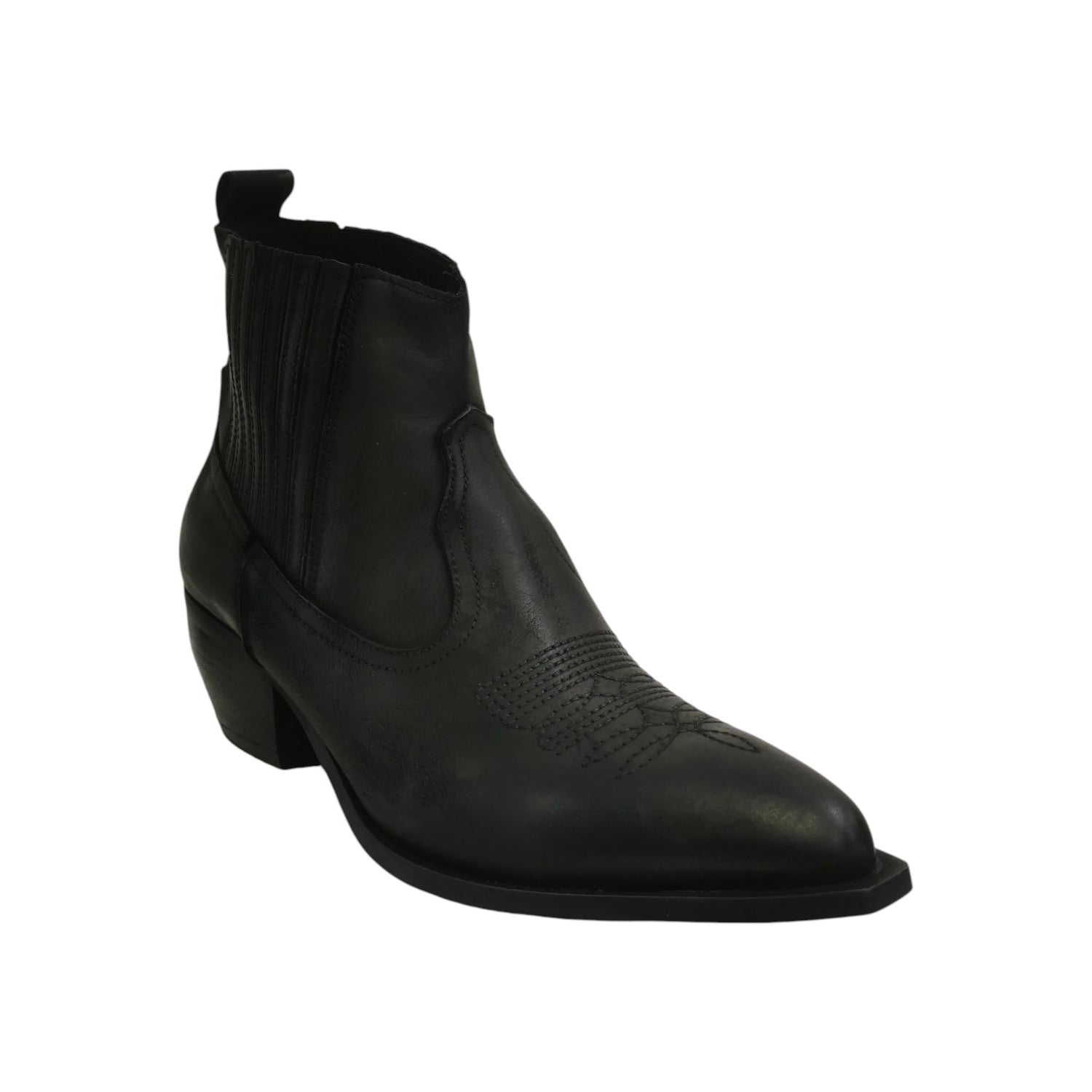 Agua Camperos Donna in Pelle Nera con Sfoderato