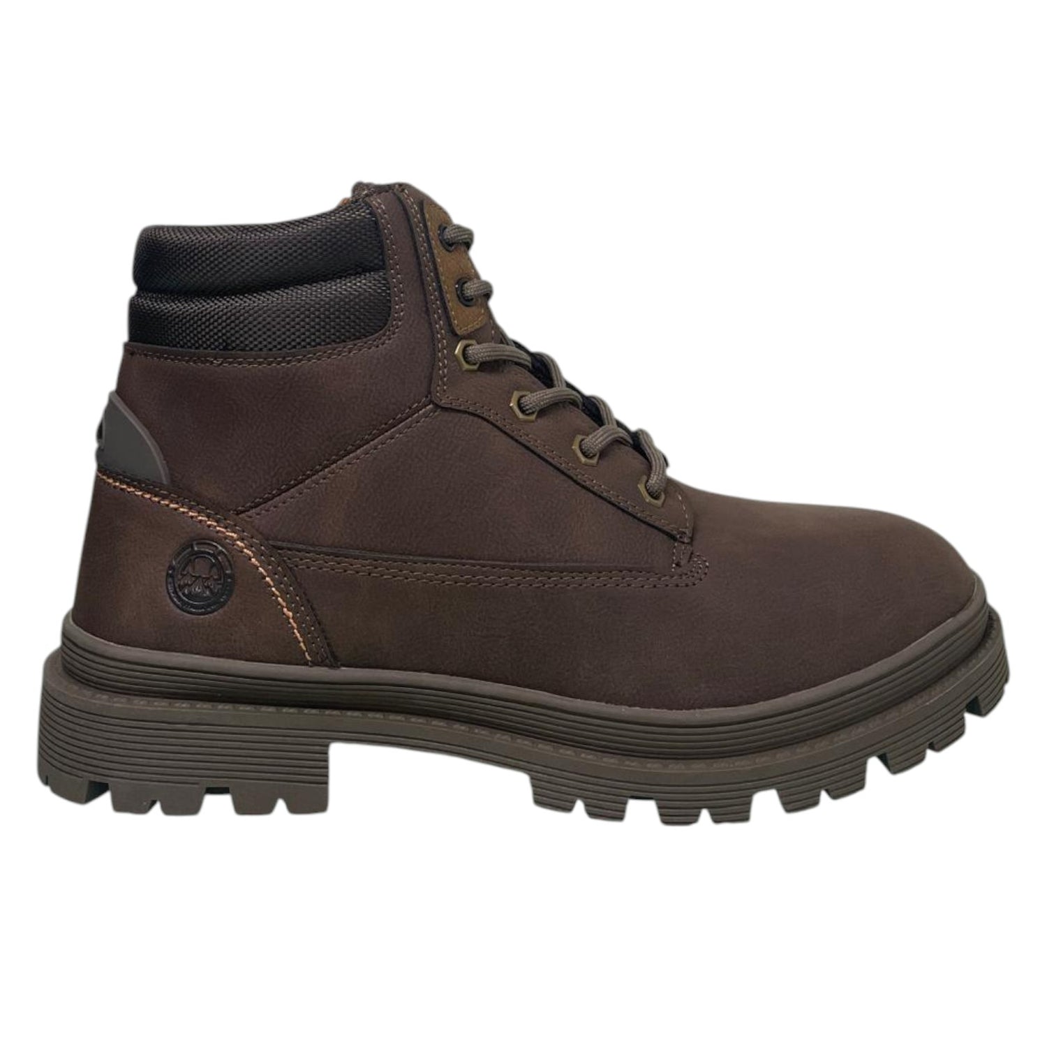 Ellesse Polacchino Stringato Uomo in Ecopelle Cioccolato