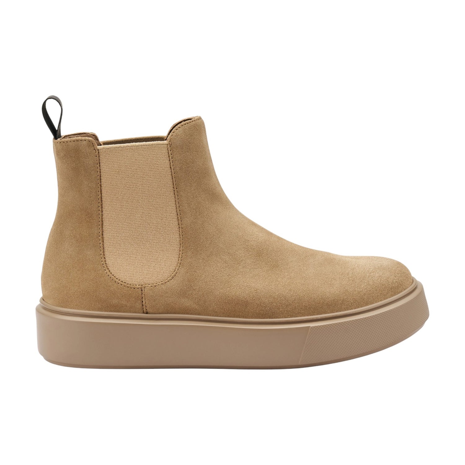 Frau Bealtes Donna in Pelle Scamosciata con Elastici Laterali in Tessuto