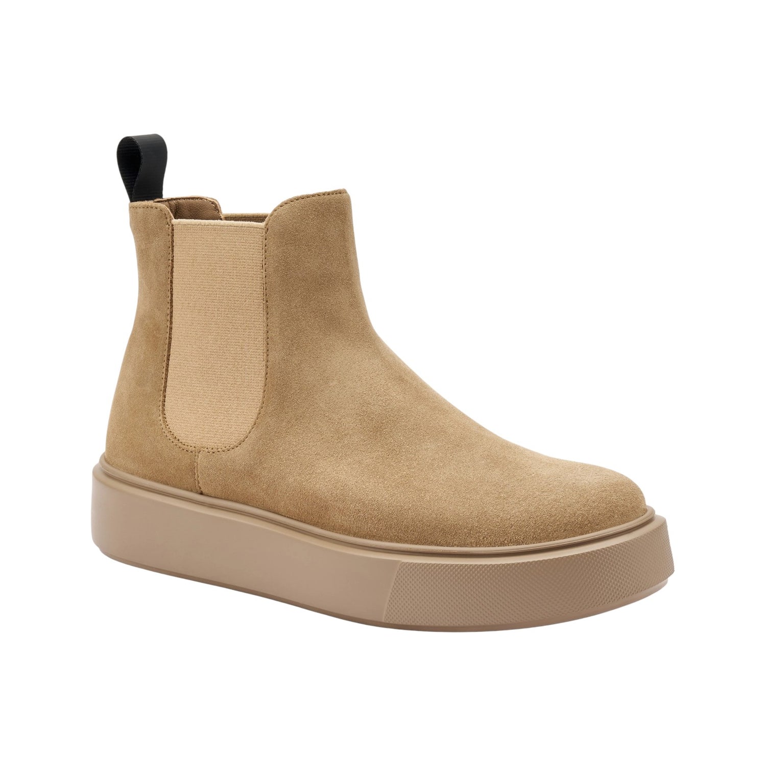 Frau Bealtes Donna in Pelle Scamosciata con Elastici Laterali in Tessuto