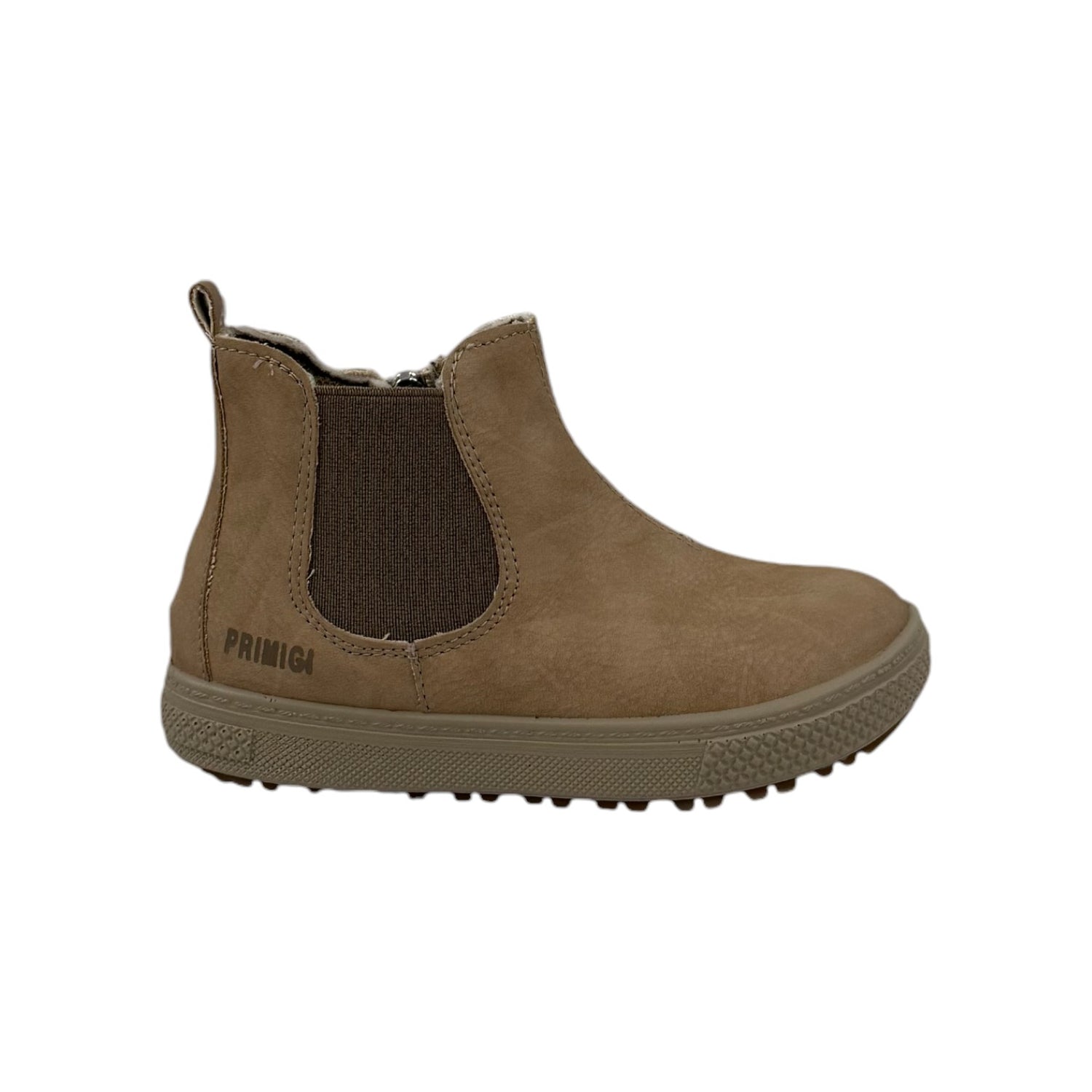 Primigi Beatles Bambino in Ecopelle Beige con Zip