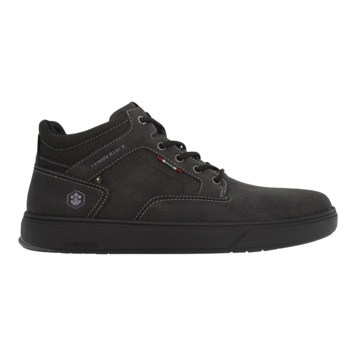 Lumberjack Polacchino Stringato Uomo in Nabuck Nero