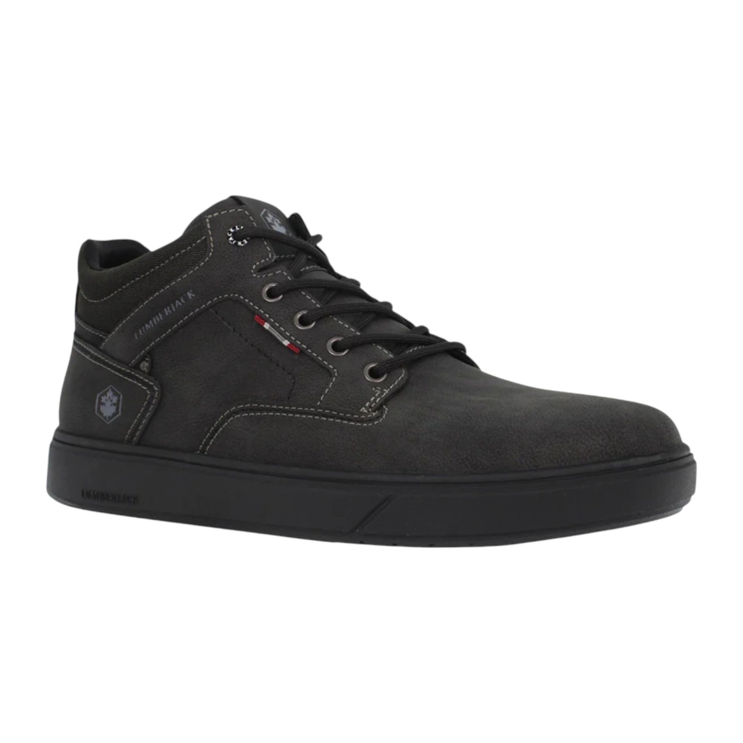 Lumberjack Polacchino Stringato Uomo in Nabuck Nero