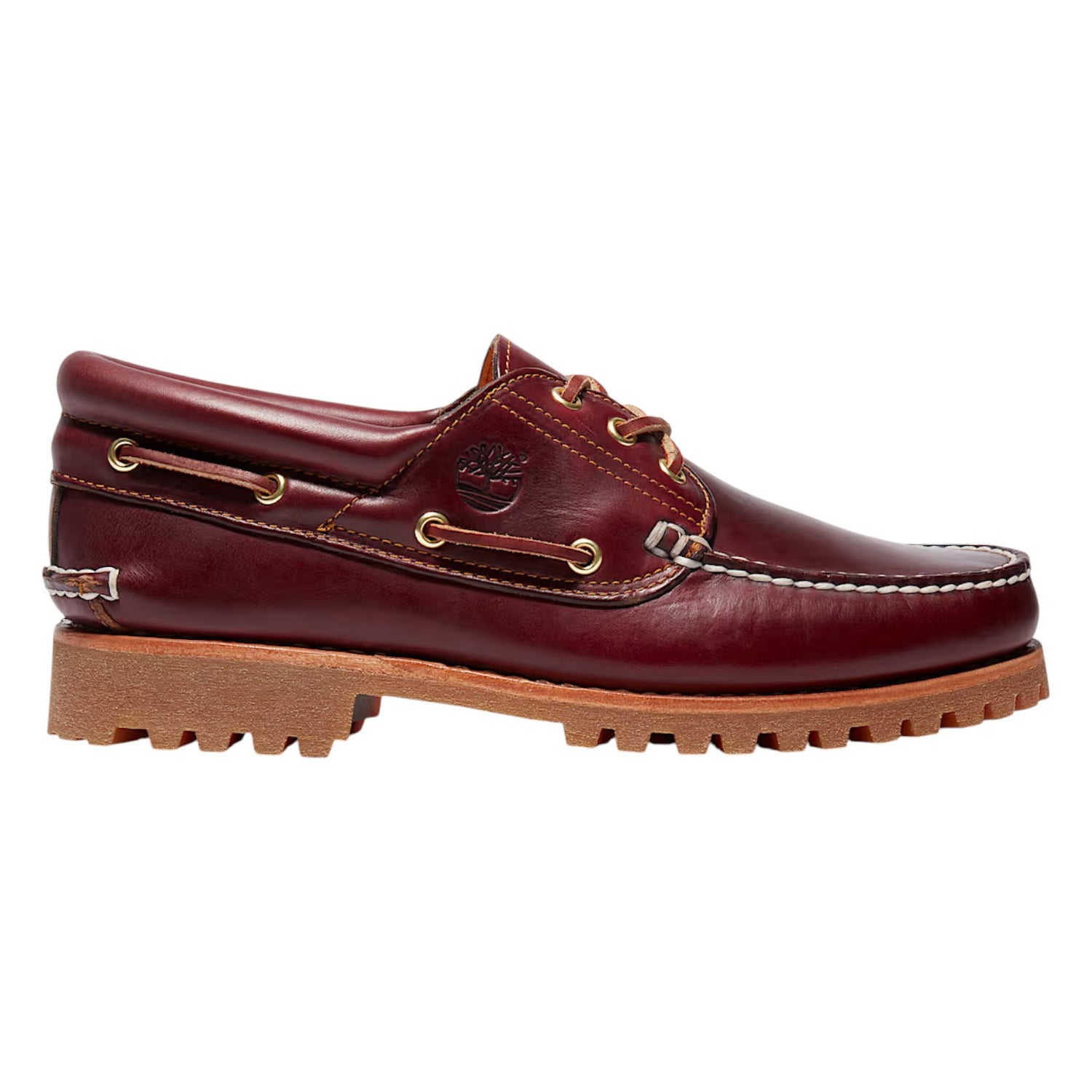 Timberland Scarpa da Barca Uomo in Pelle Marrone