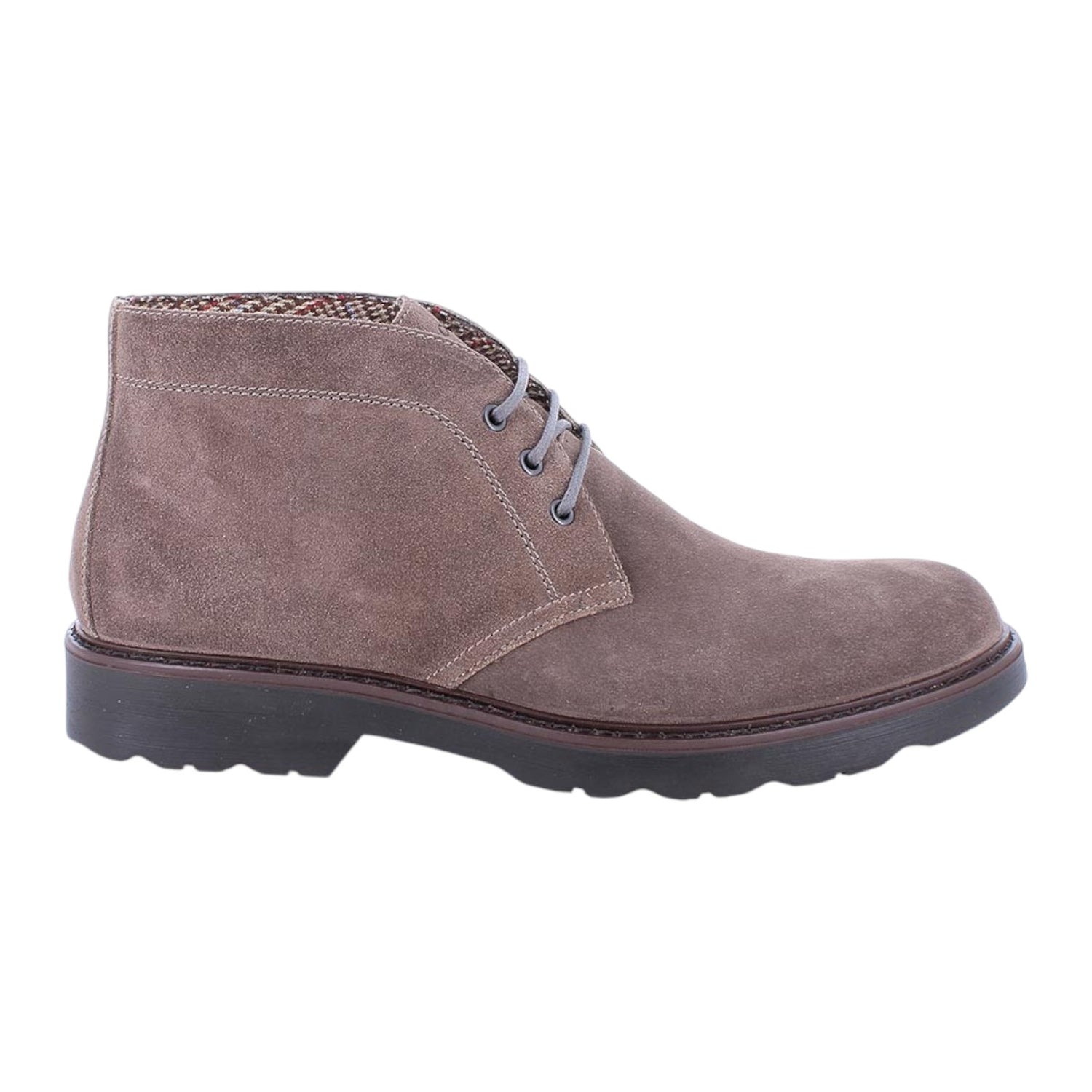 Igi&Co Polacchino Beige Uomo in Camoscio con Fodera Pile