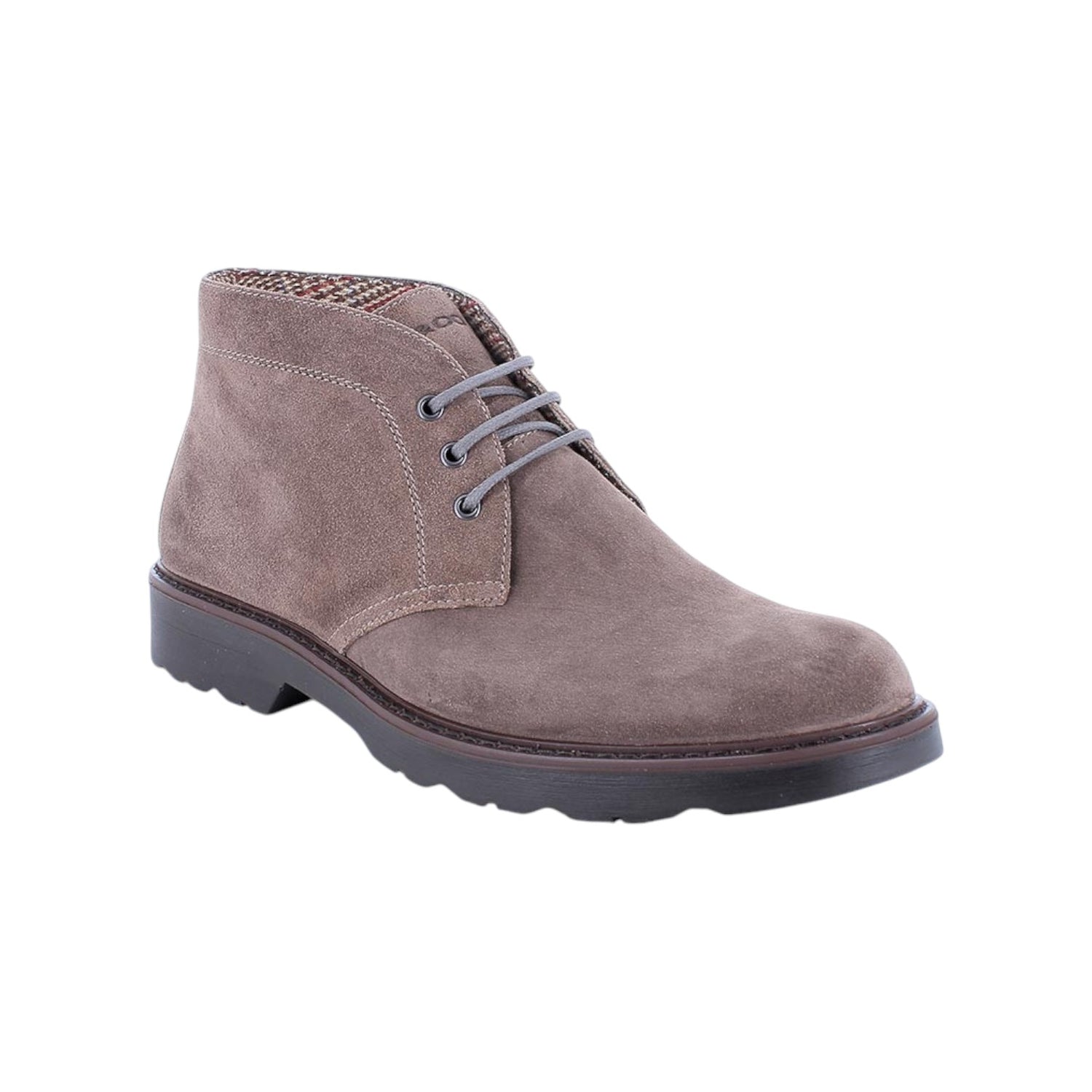 Igi&Co Polacchino Beige Uomo in Camoscio con Fodera Pile