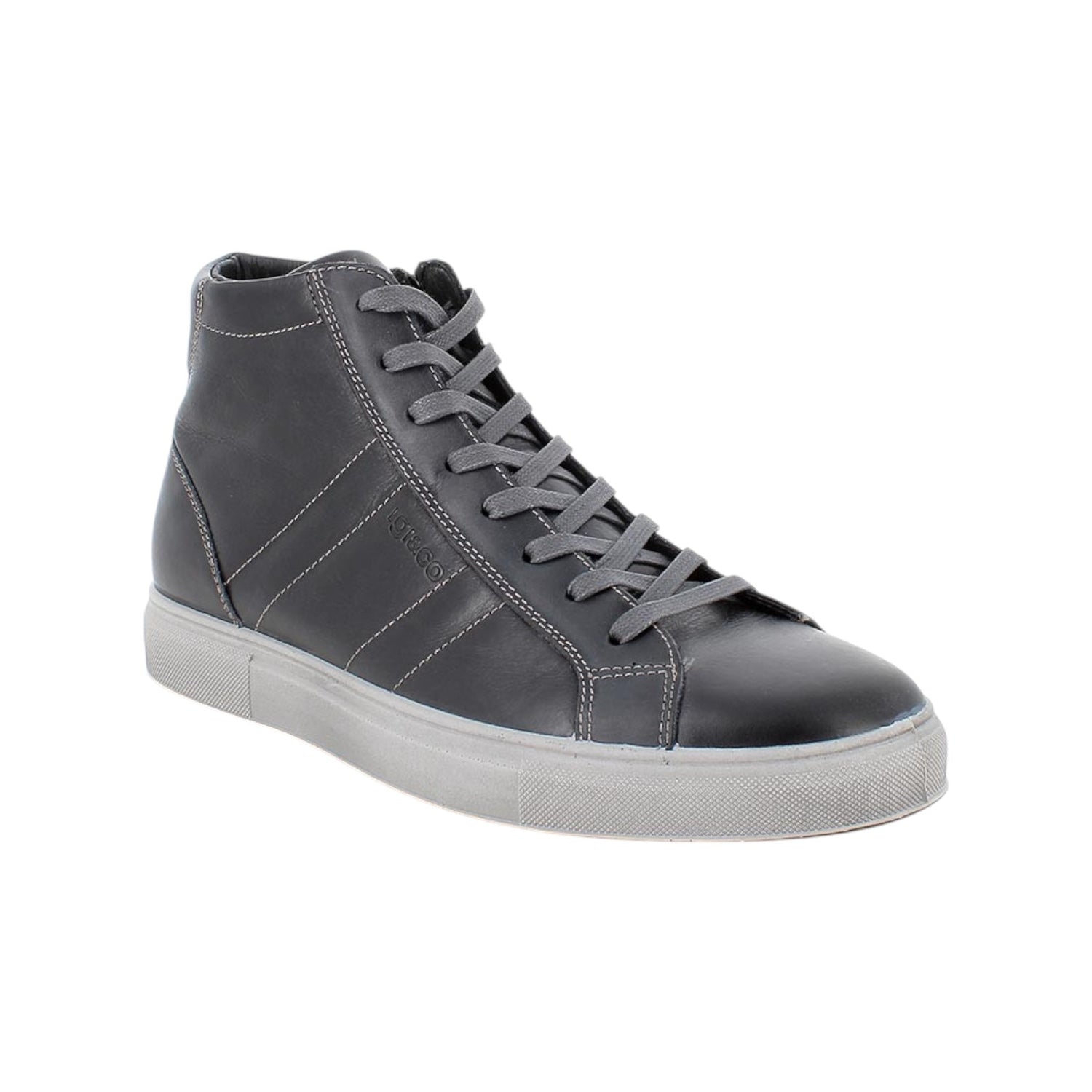 Igi&Co Sneakers Alta Uomo in Pelle Blu