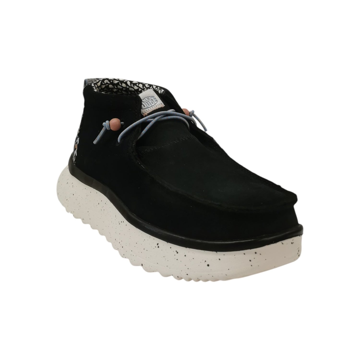 Hey Dude Wendy Peak Hi Suede Polacchino Donna in Camoscio Nero