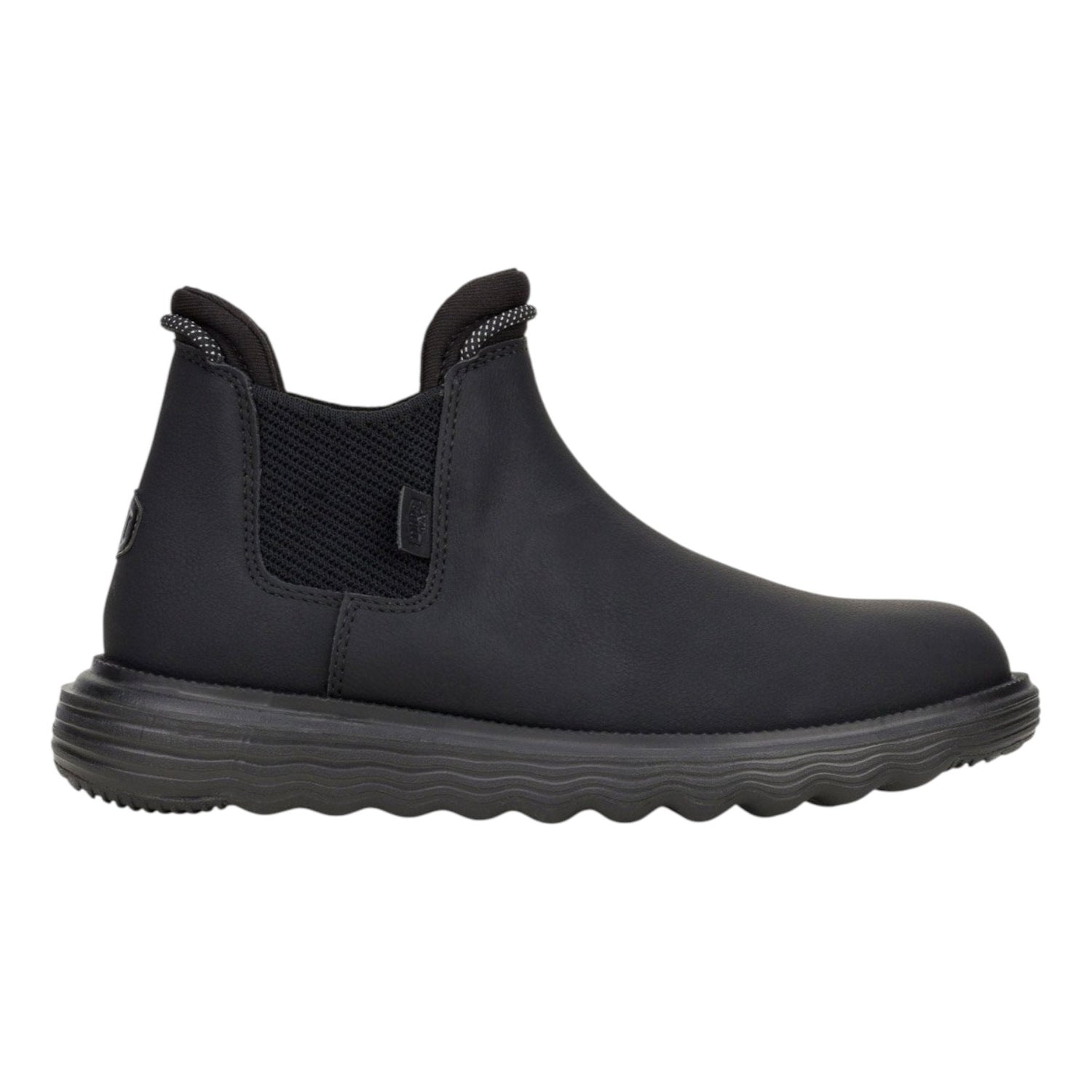 Hey Dude Branson W Classic Beatles Uomo in Nabuck Nero