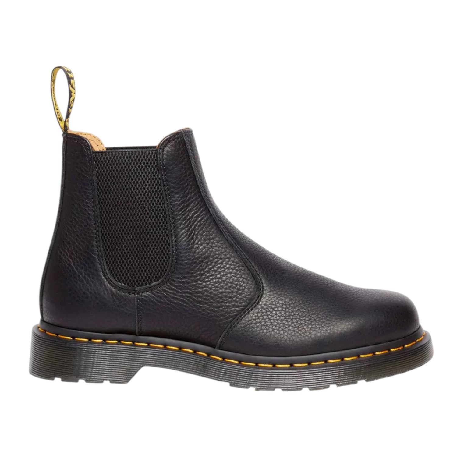 Dr. Martens 2976 Bealtes Uomo in Pelle Nera Martellata