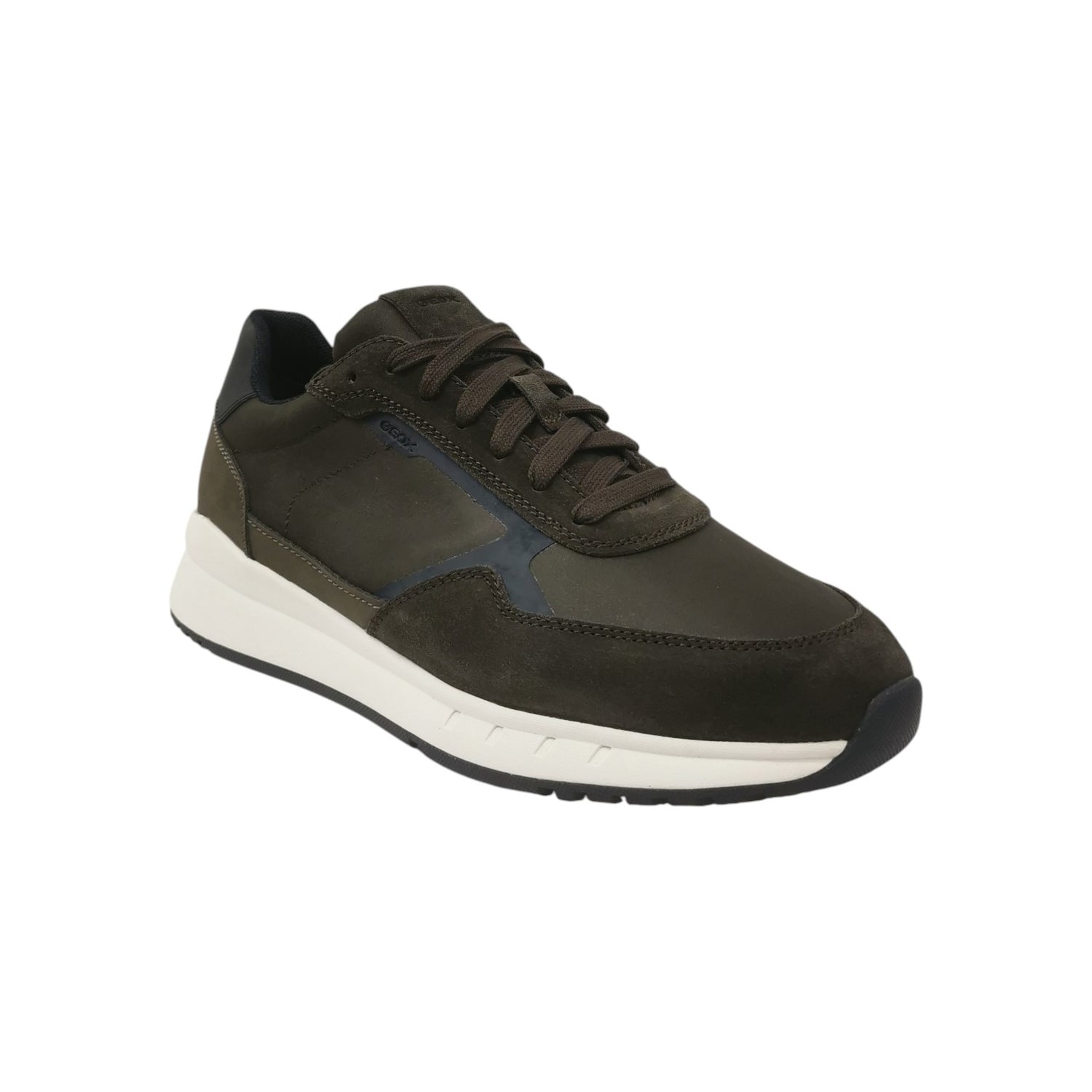 Geox Sneakers Uomo in Camoscio Marrone
